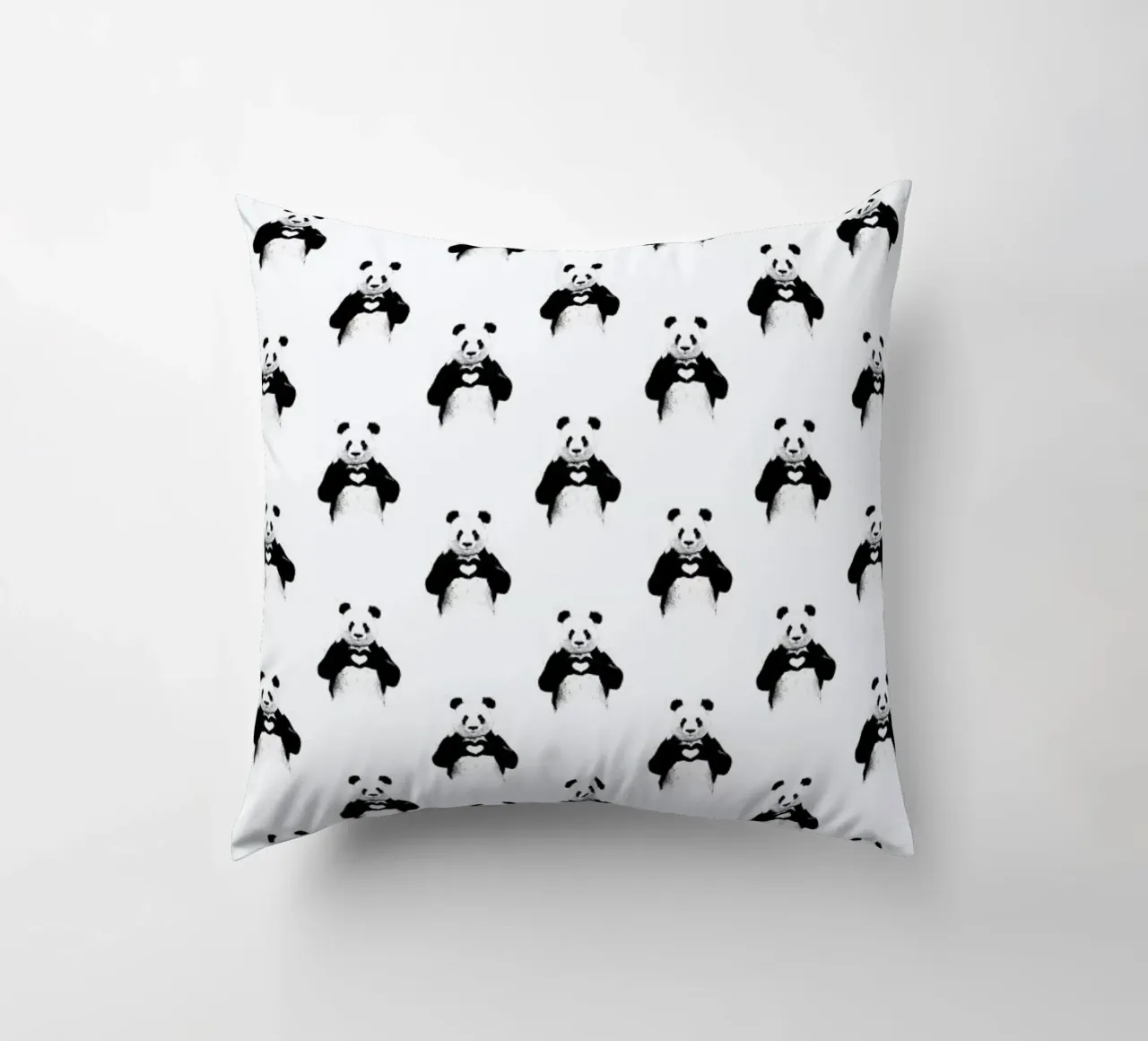 All You Need Is Love Pattern cuscino da Balazs Solti