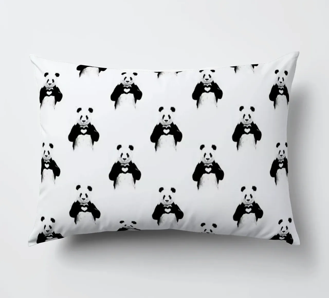 All You Need Is Love Pattern cuscino da Balazs Solti