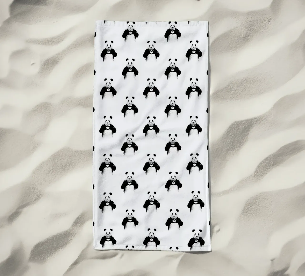 All You Need Is Love Pattern telo mare da Balazs Solti