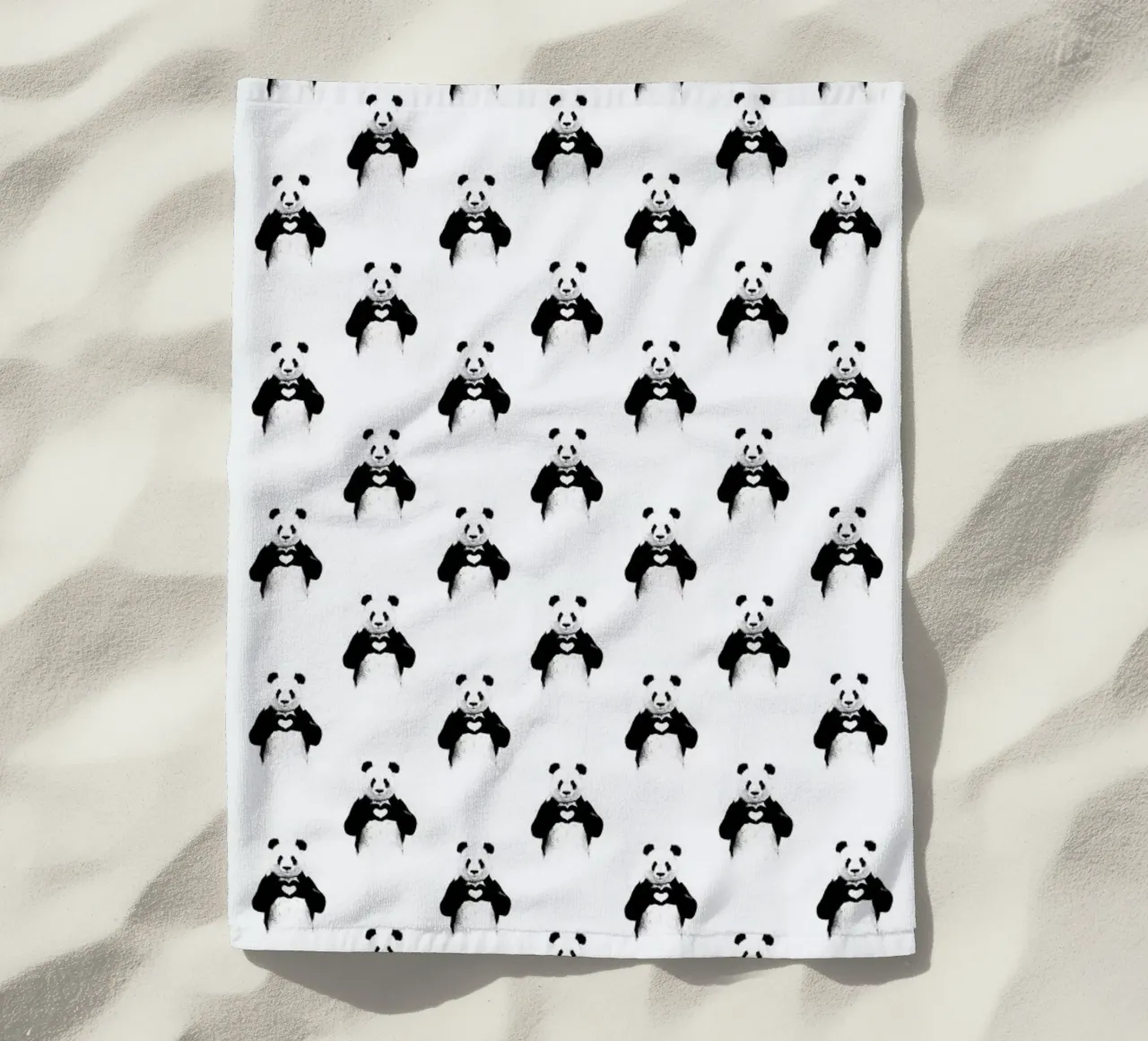 All You Need Is Love Pattern telo mare da Balazs Solti