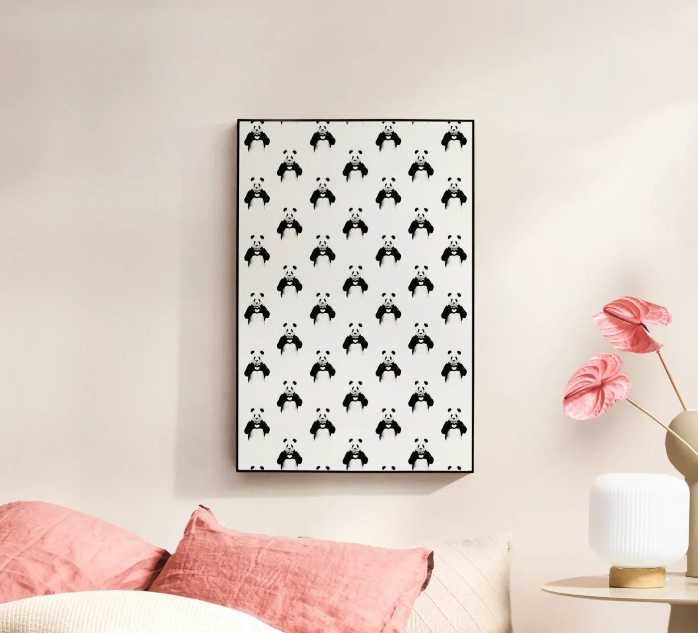 All You Need Is Love Pattern plexiglass da Balazs Solti