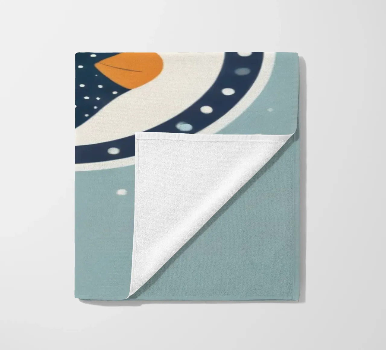 illustrazione di un calzino colorato telo mare da DesignDoodle