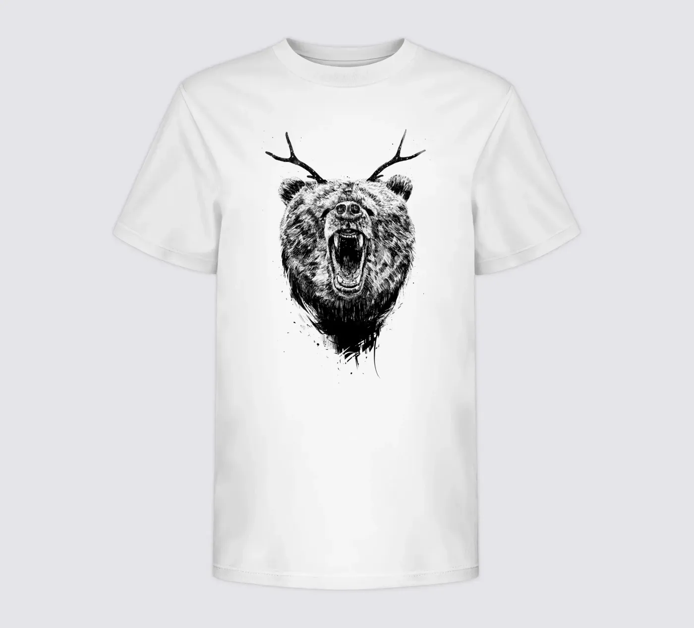 Angry Bear t-shirt bambini da Balazs Solti