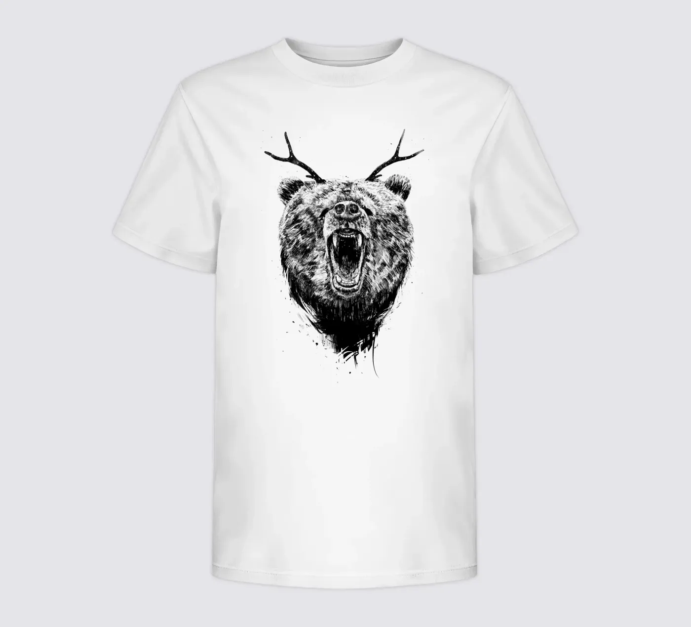 Angry Bear t-shirt bambini da Balazs Solti