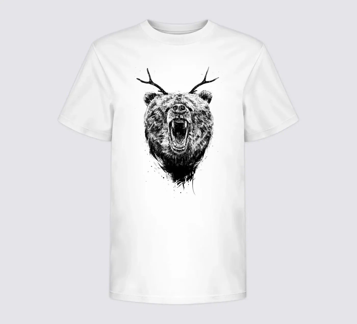 Angry Bear t-shirt bambini da Balazs Solti