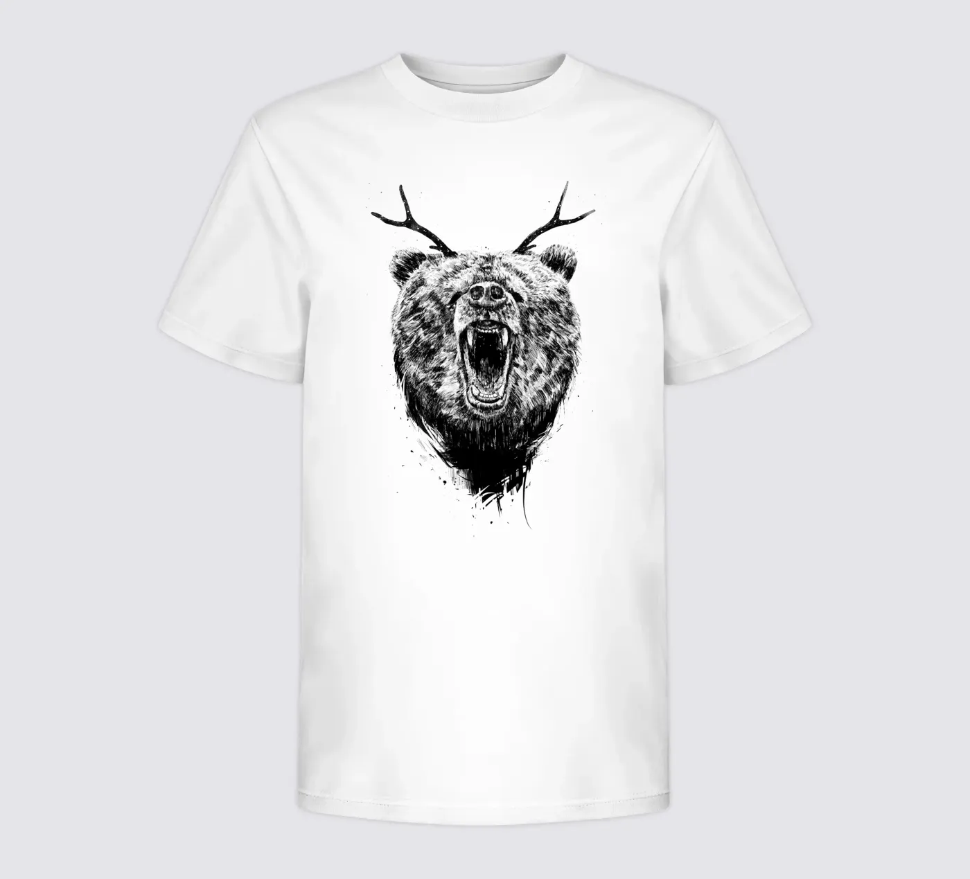 Angry Bear t-shirt bambini da Balazs Solti