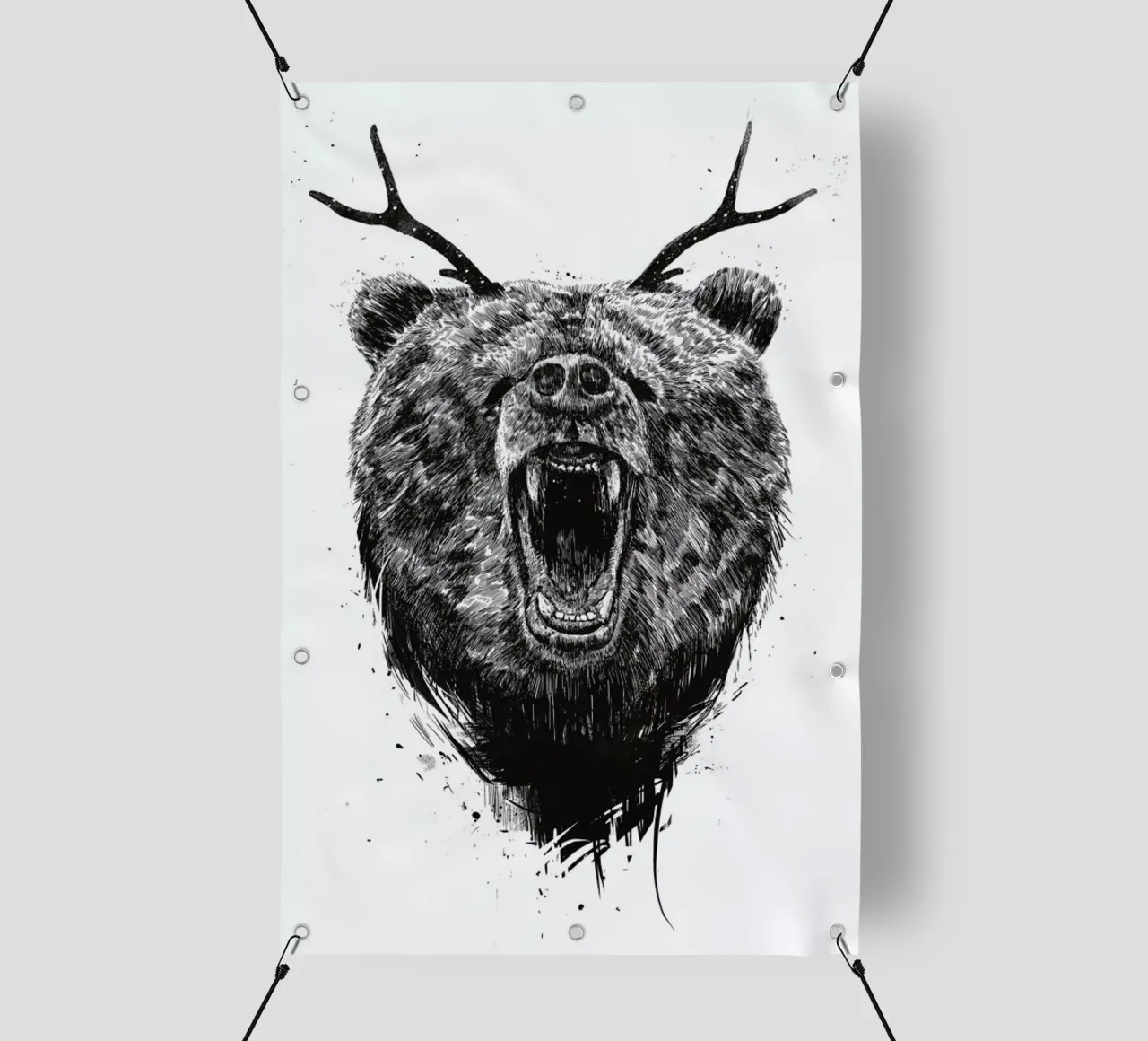 Angry Bear telo in pvc da Balazs Solti