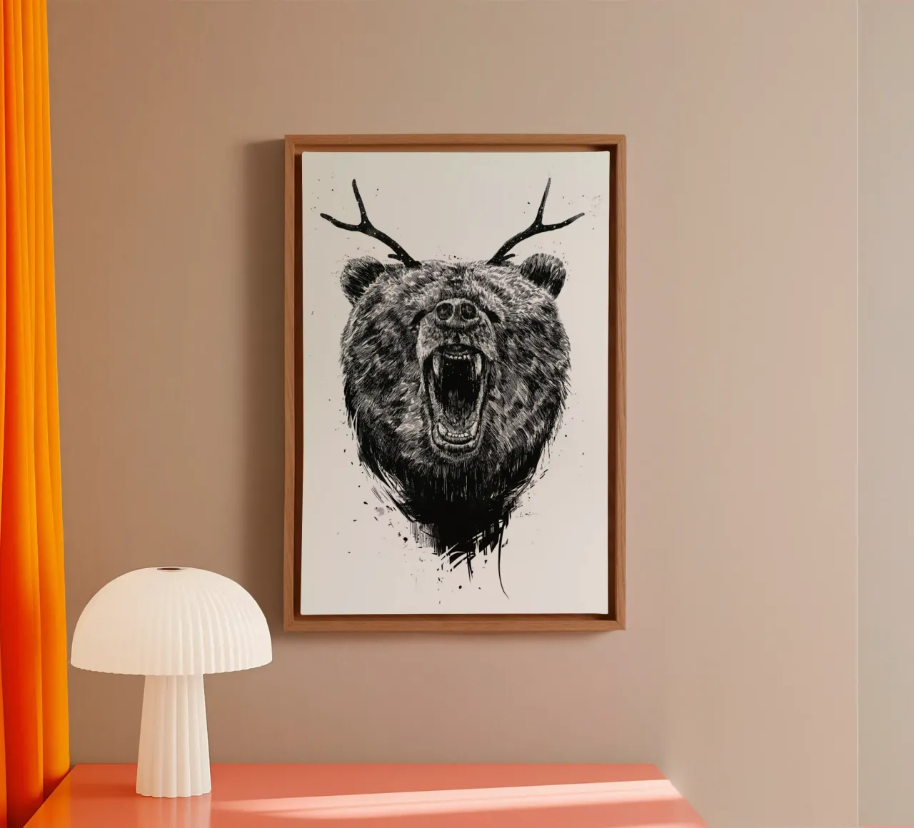 Angry Bear tela da Balazs Solti