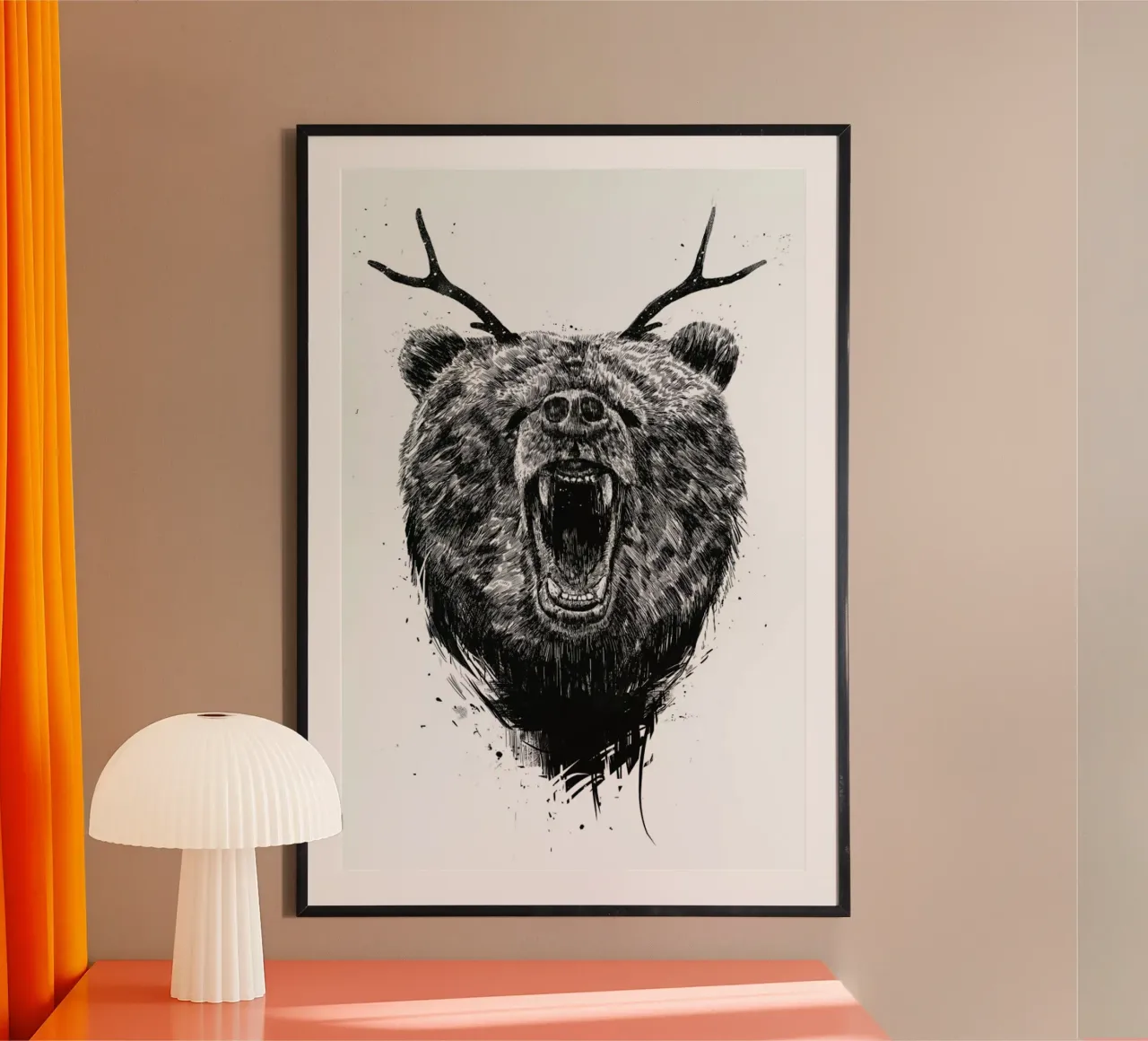 Angry Bear poster da Balazs Solti