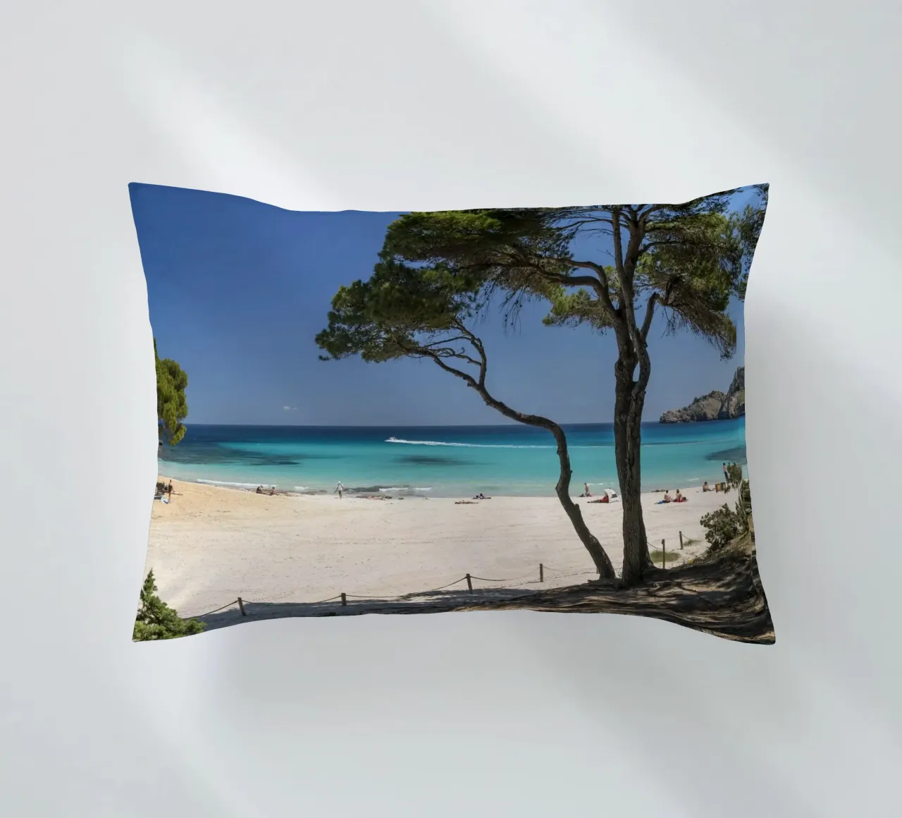 Spiaggia di Maiorca cuscino da Reisefotografie - Bilder aus aller Welt