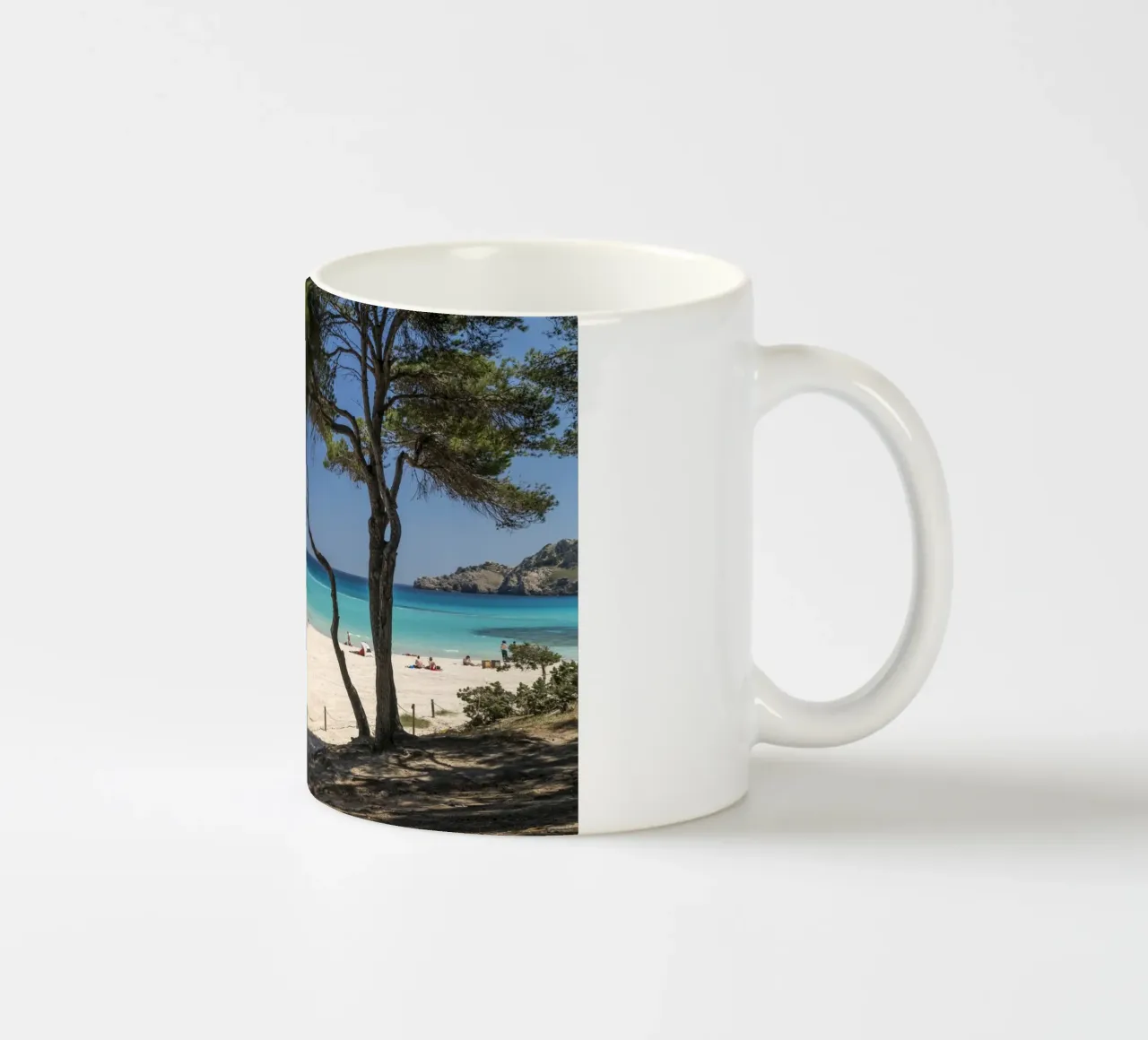 Spiaggia di Maiorca tazza in ceramica da Reisefotografie - Bilder aus aller Welt