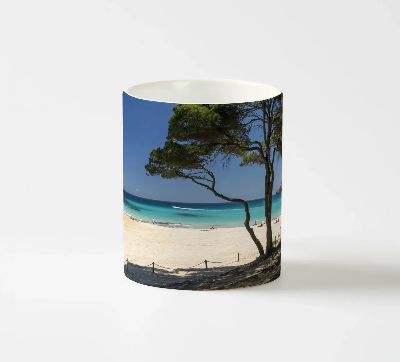 Spiaggia di Maiorca tazza in ceramica da Reisefotografie - Bilder aus aller Welt