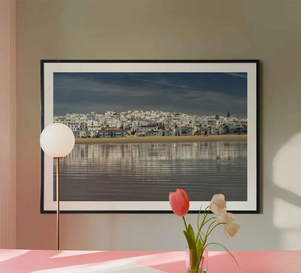 Conil de la Frontera, Andalusien poster con telaio in plastica da Reisefotografie - Bilder aus aller Welt