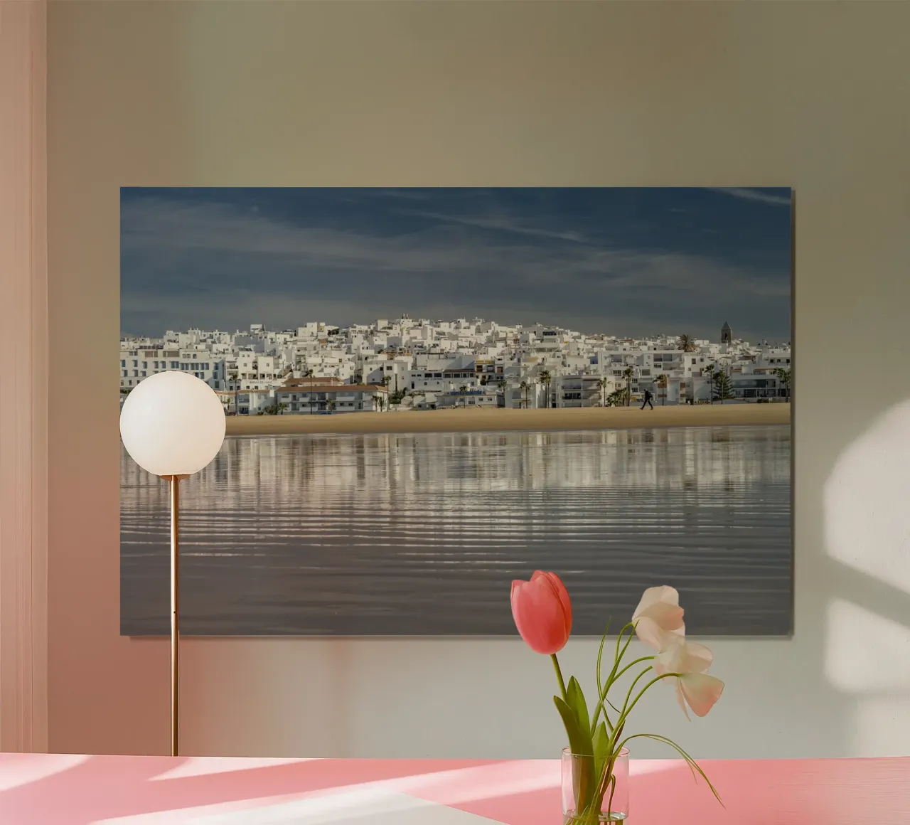 Conil de la Frontera, Andalusien poster con telaio in plastica da Reisefotografie - Bilder aus aller Welt