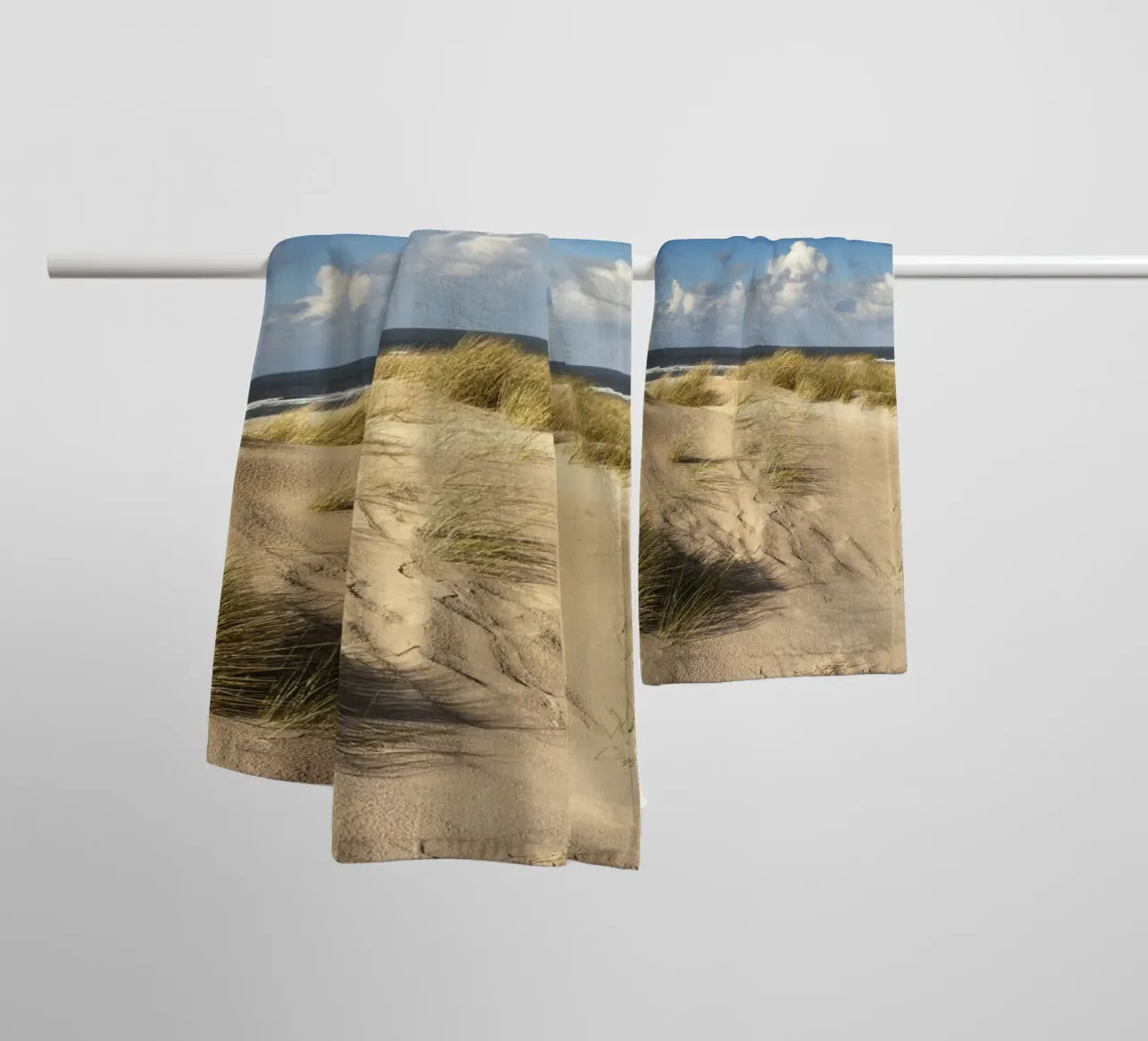 Spiaggia Spiekeroog asciugamano da bagno da Reisefotografie - Bilder aus aller Welt