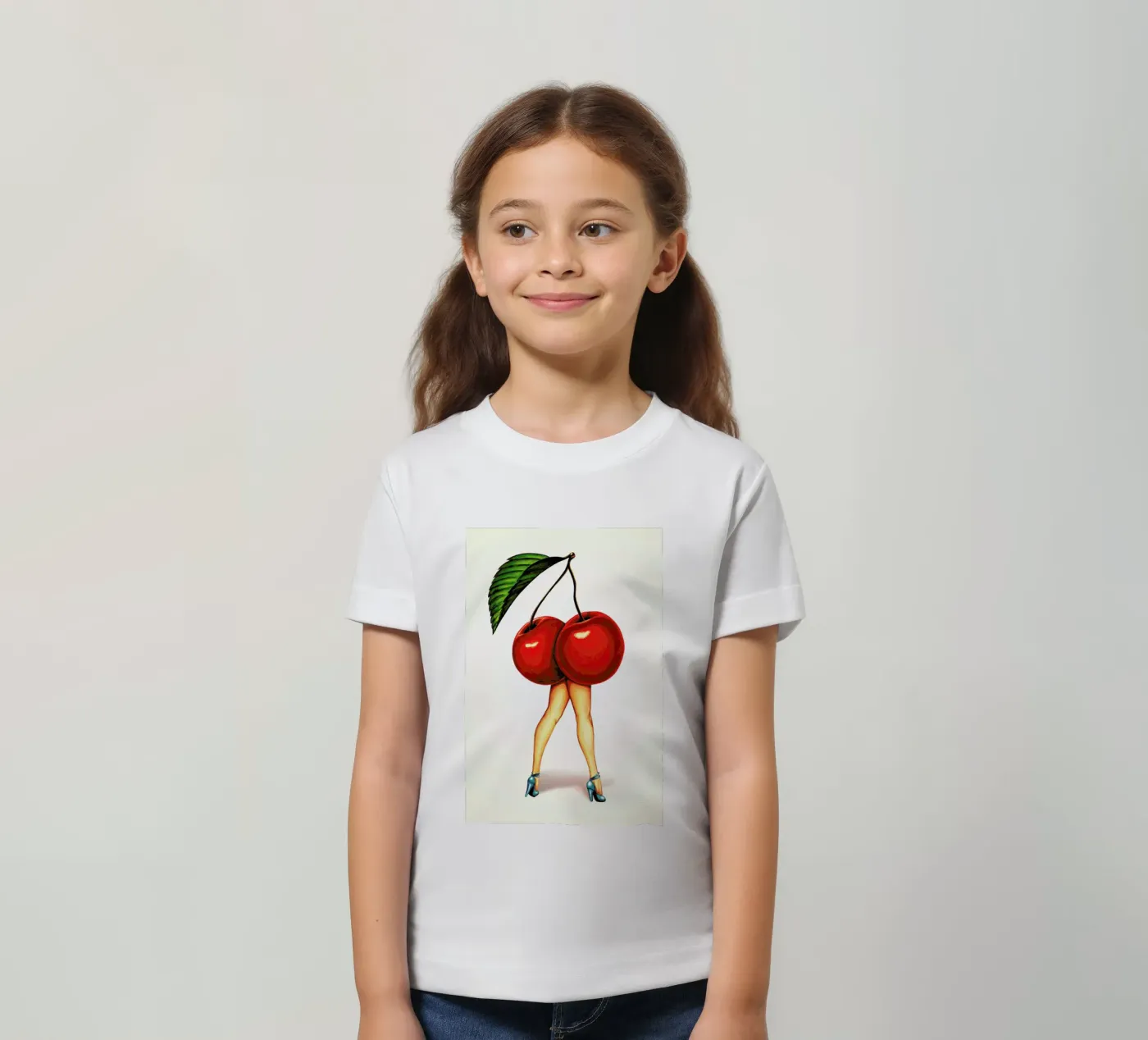 Fruit Stand - Cherry t-shirt bambini da Kelly Gilleran