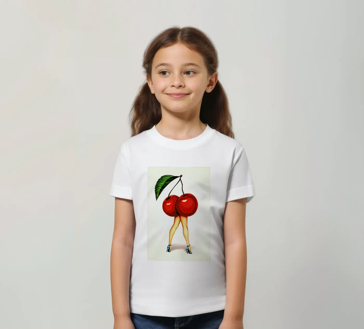 Fruit Stand - Cherry t-shirt bambini da Kelly Gilleran