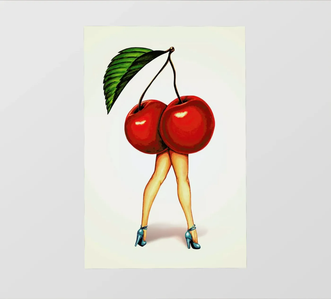 Fruit Stand - Cherry pellicola backlit da Kelly Gilleran