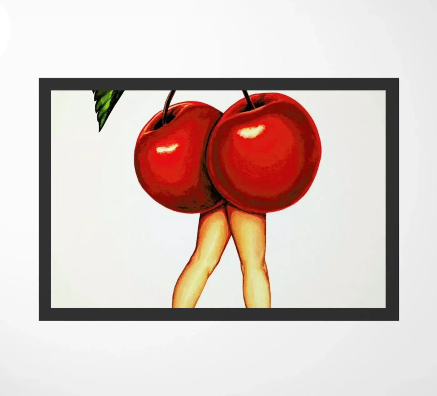 Fruit Stand - Cherry Fußmatte von Kelly Gilleran