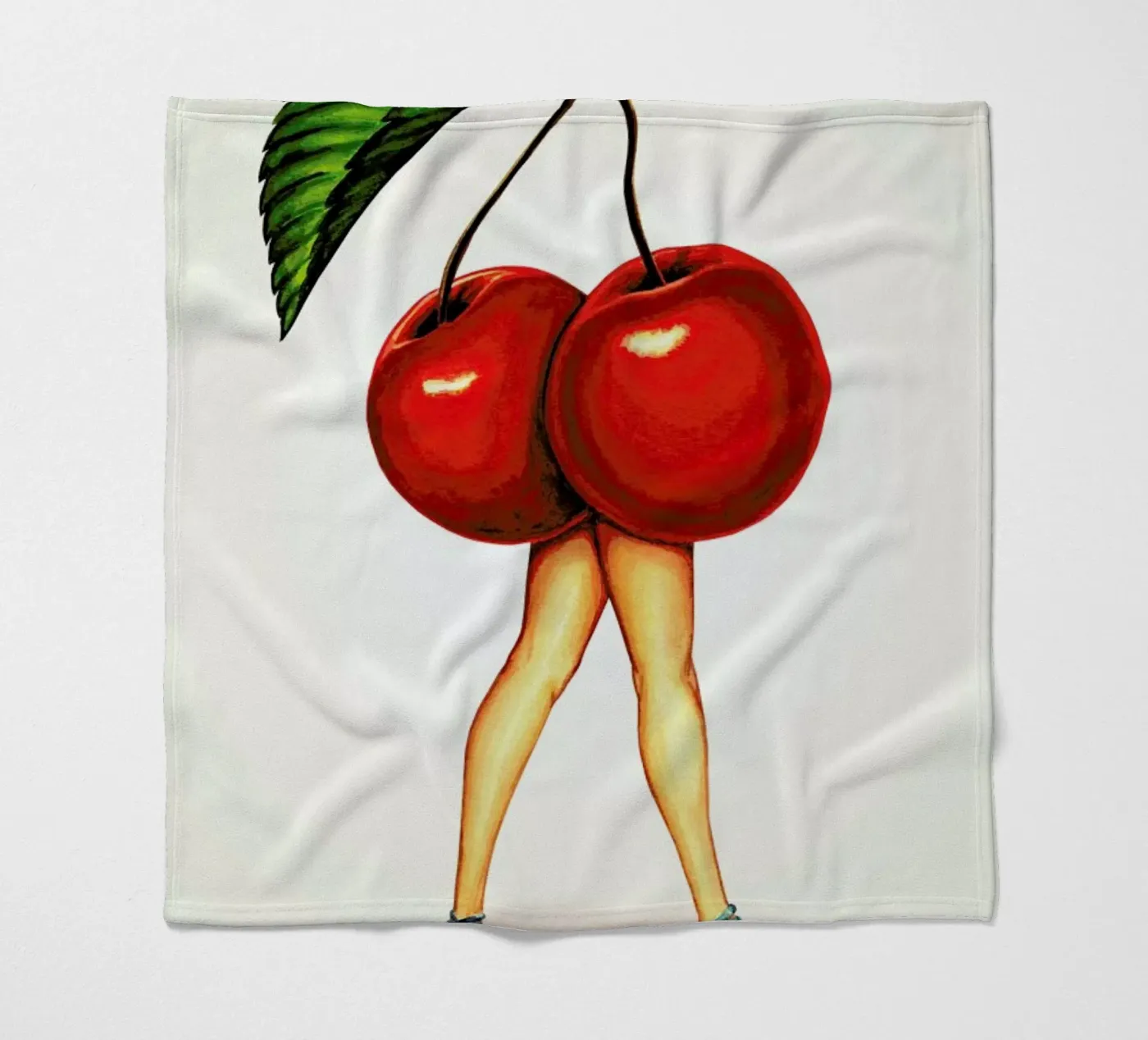 Fruit Stand - Cherry Fleecedecke von Kelly Gilleran