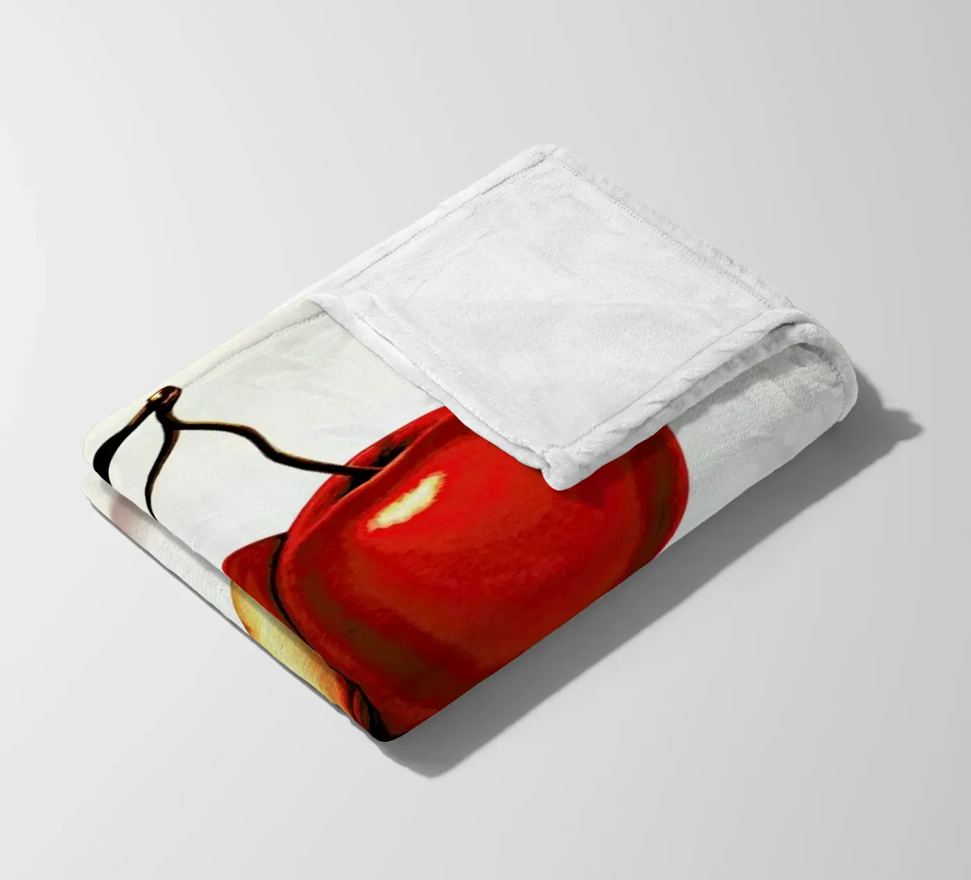 Fruit Stand - Cherry Fleecedecke von Kelly Gilleran
