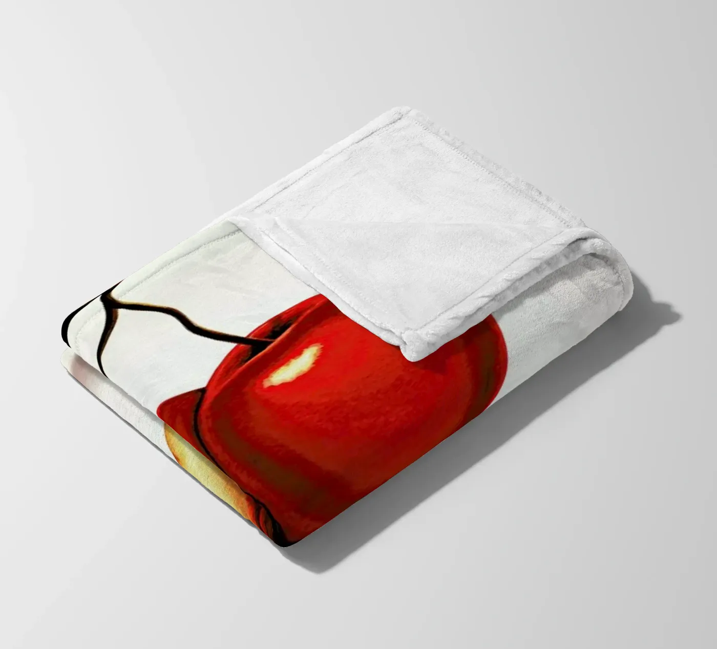 Fruit Stand - Cherry Fleecedecke von Kelly Gilleran