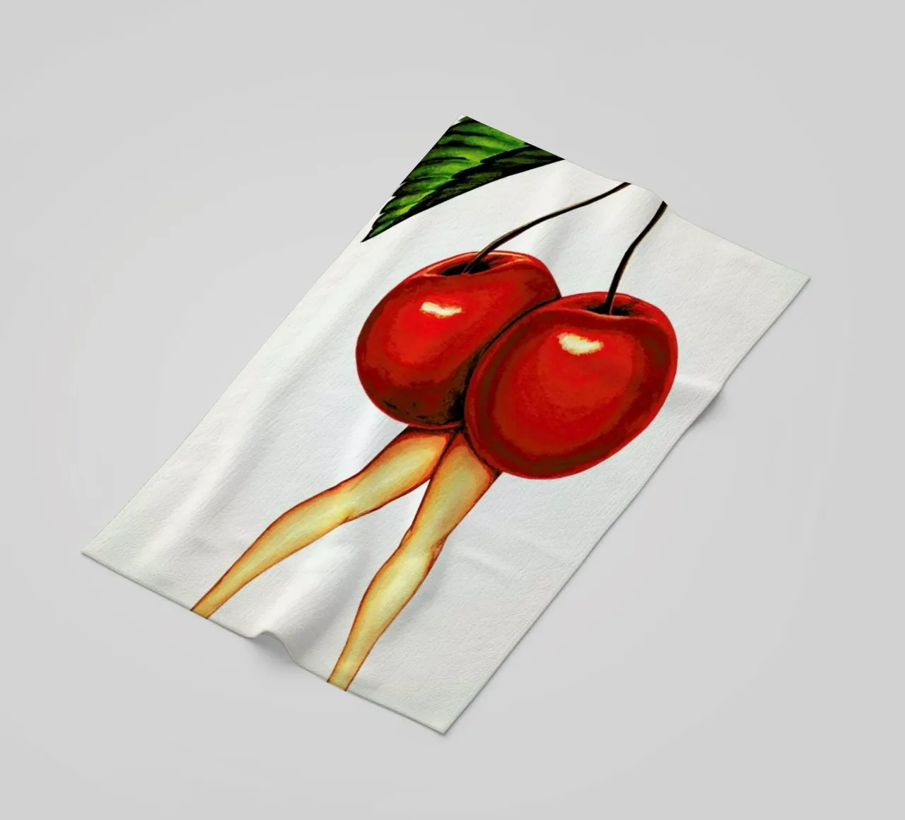 Fruit Stand - Cherry telo mare da Kelly Gilleran