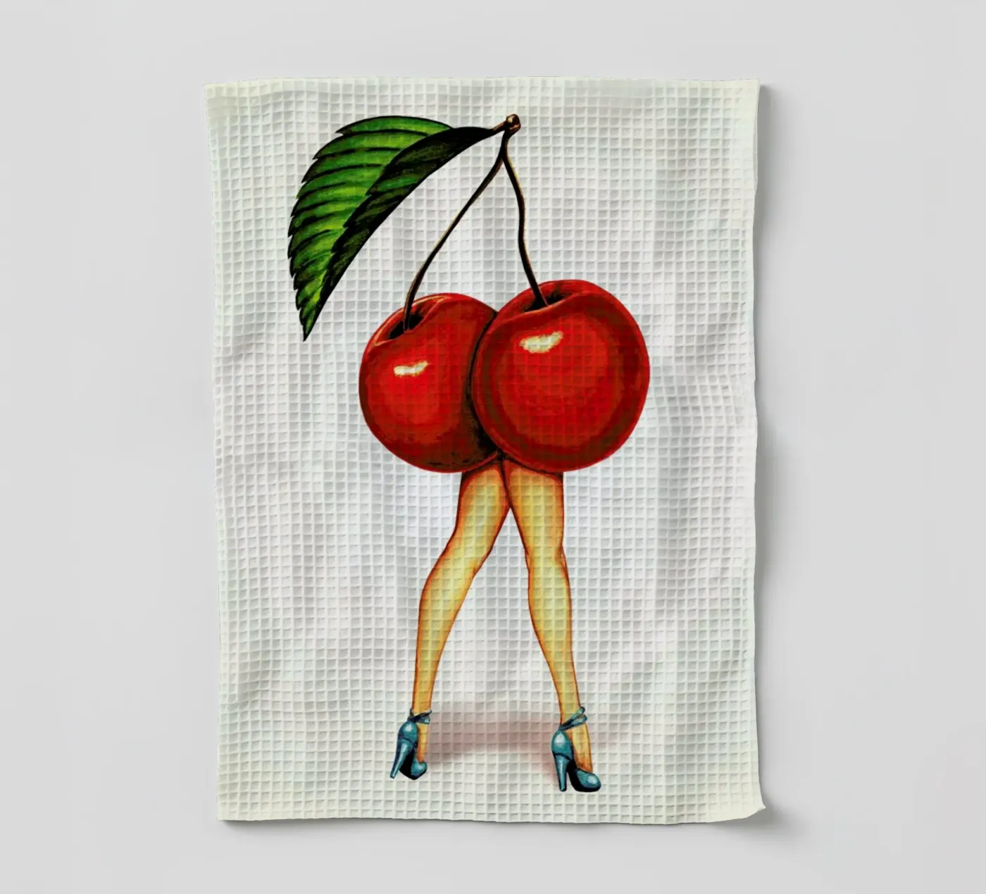Fruit Stand - Cherry torchon de Kelly Gilleran