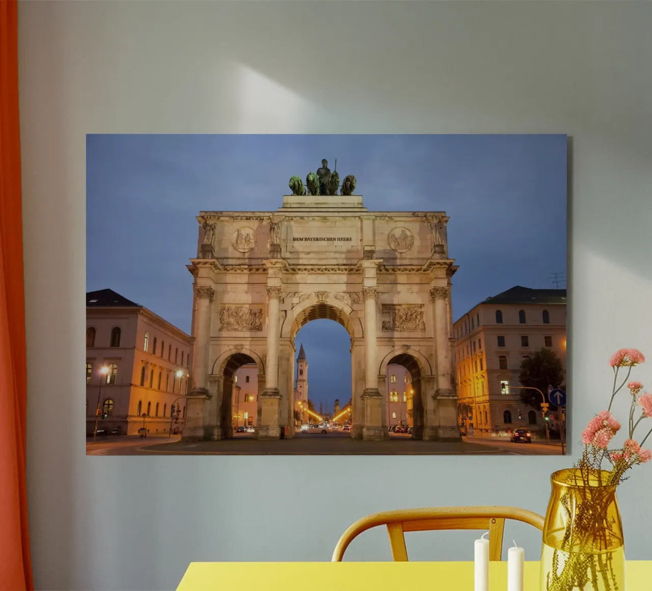 Siegestor München alluminio dibond da Reisefotografie - Bilder aus aller Welt