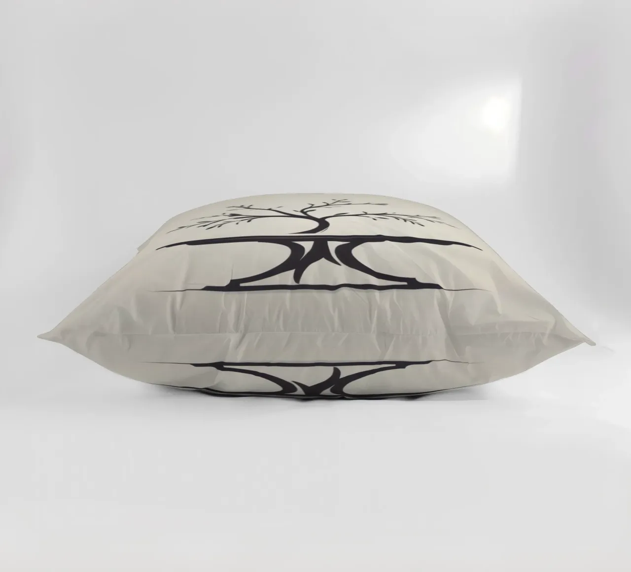 Elegante design ad albero con rami e foglie cuscino da DesignDoodle