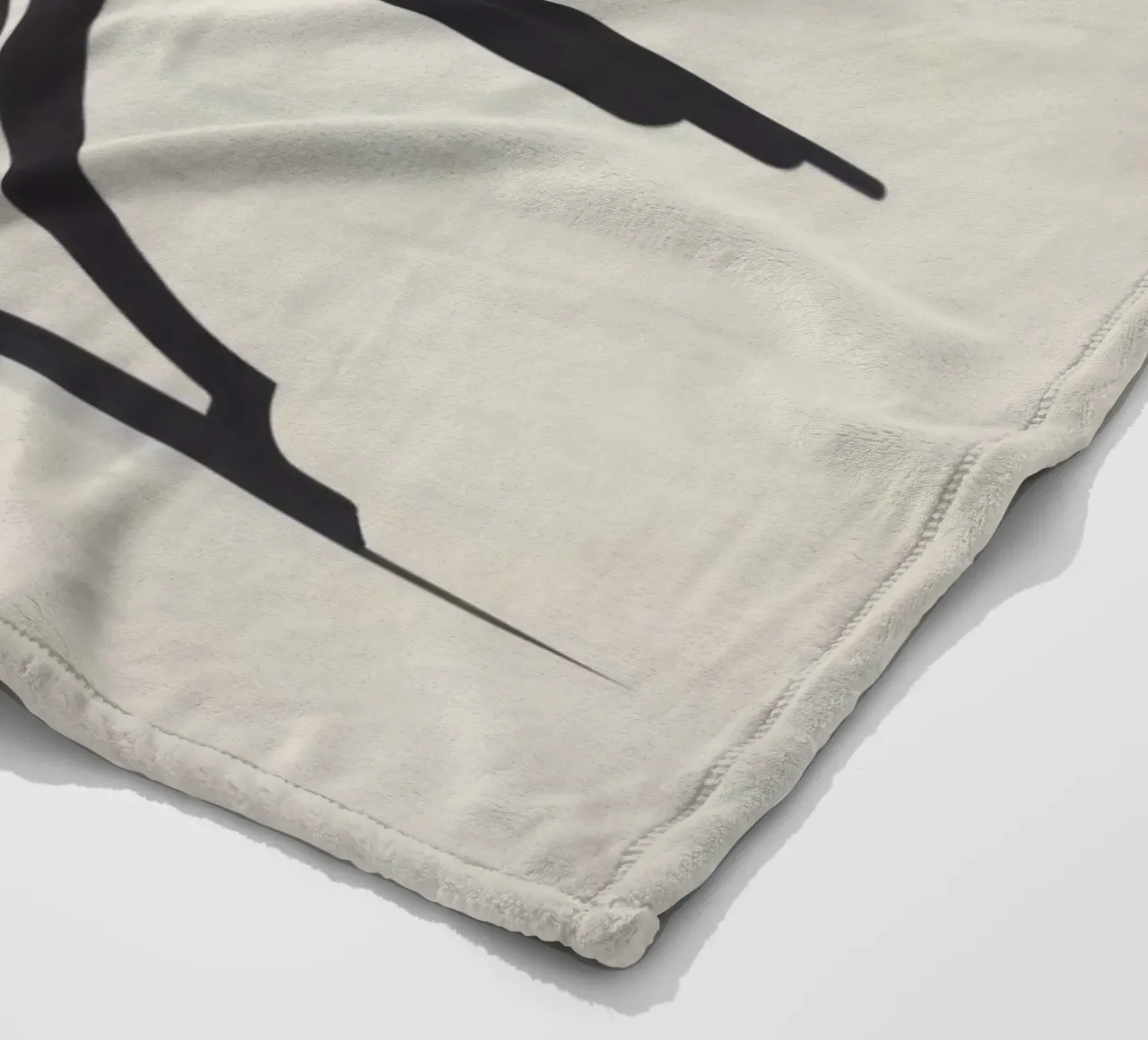 Elegant tree design with branches and leaves fleece blanket by DesignDoodle