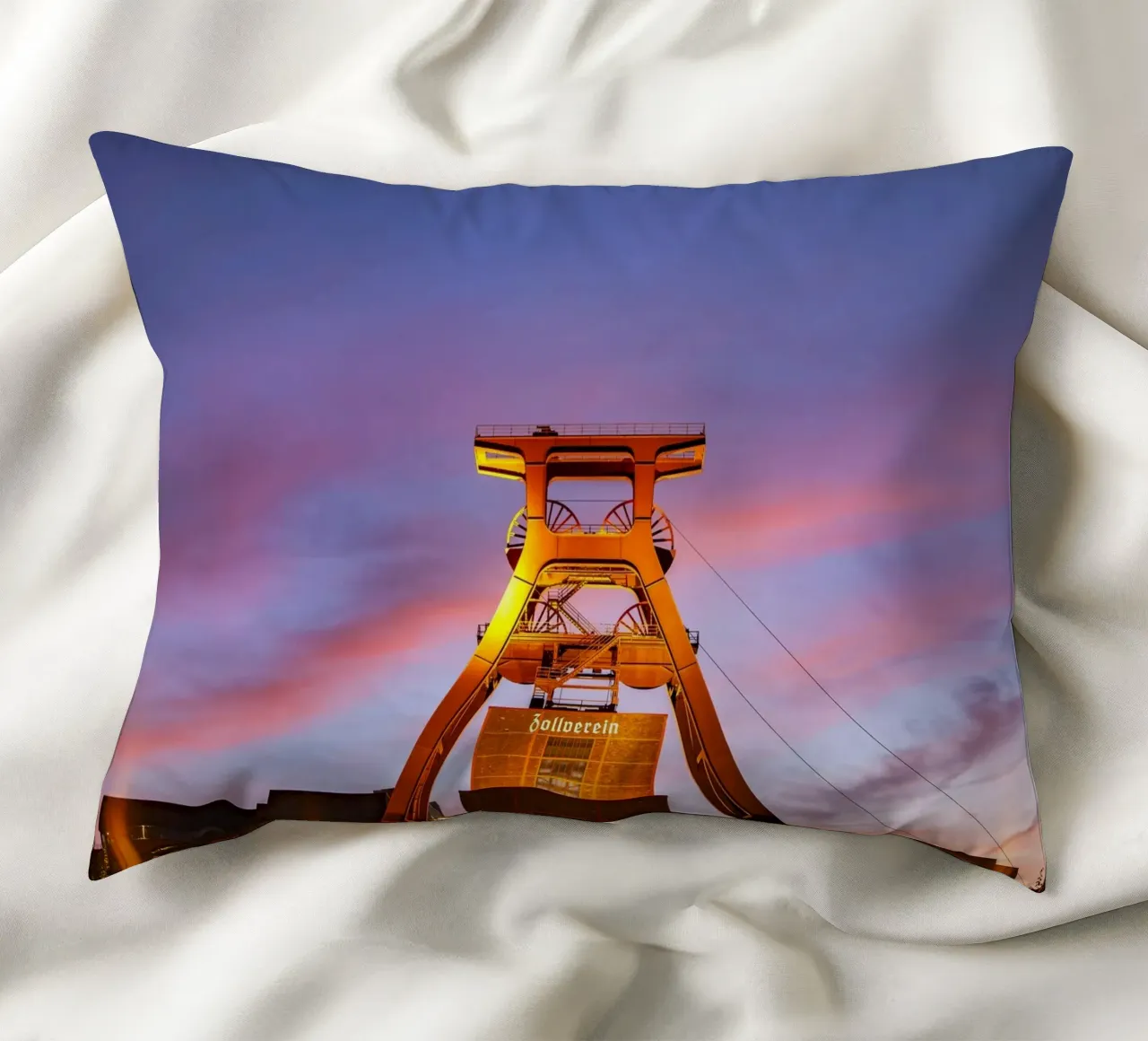 Zeche Zollverein cuscino da Reisefotografie - Bilder aus aller Welt