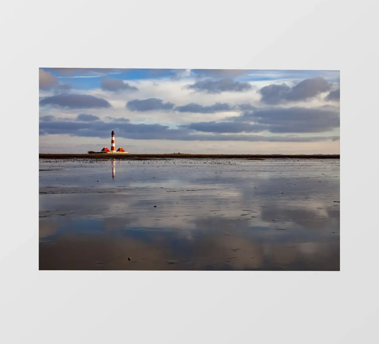 Leuchtturm Westerhever pellicola backlit da Reisefotografie - Bilder aus aller Welt