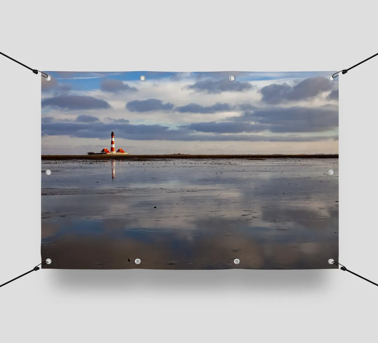 Leuchtturm Westerhever telo in pvc da Reisefotografie - Bilder aus aller Welt