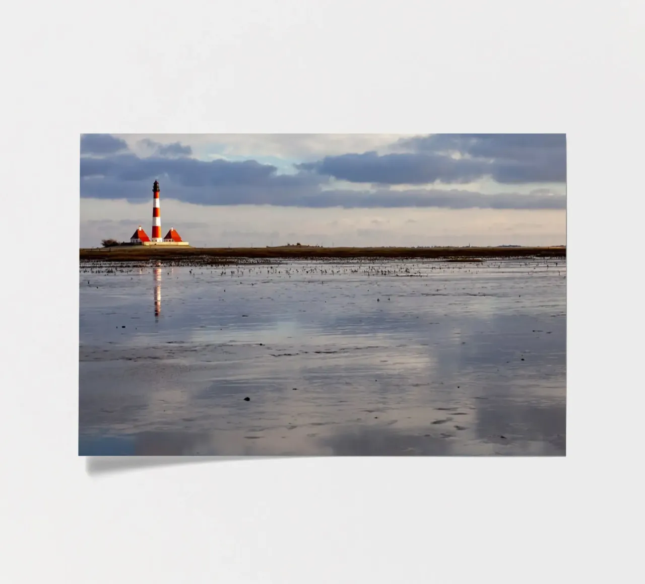 Leuchtturm Westerhever foglio adesivo da Reisefotografie - Bilder aus aller Welt