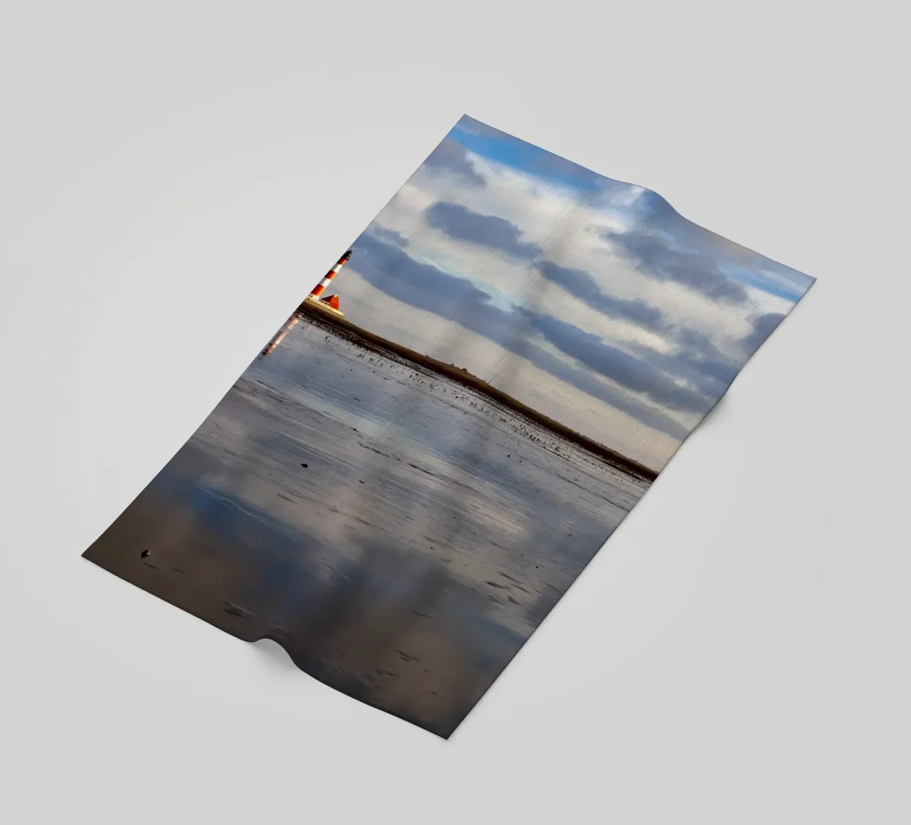 Leuchtturm Westerhever telo mare da Reisefotografie - Bilder aus aller Welt