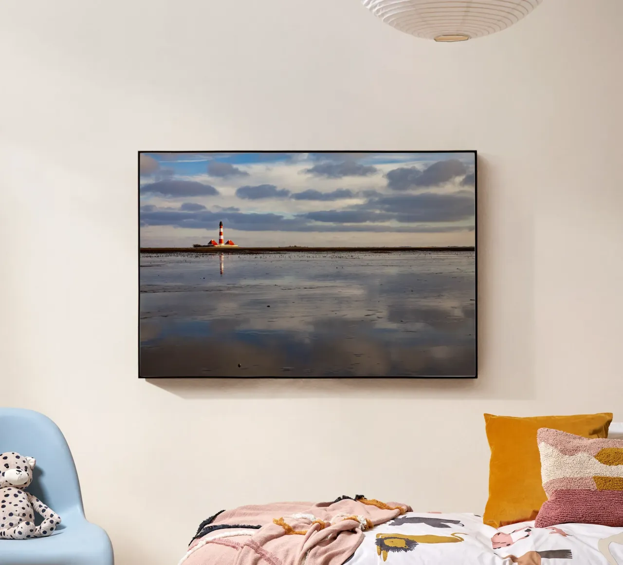 Leuchtturm Westerhever plexiglass da Reisefotografie - Bilder aus aller Welt