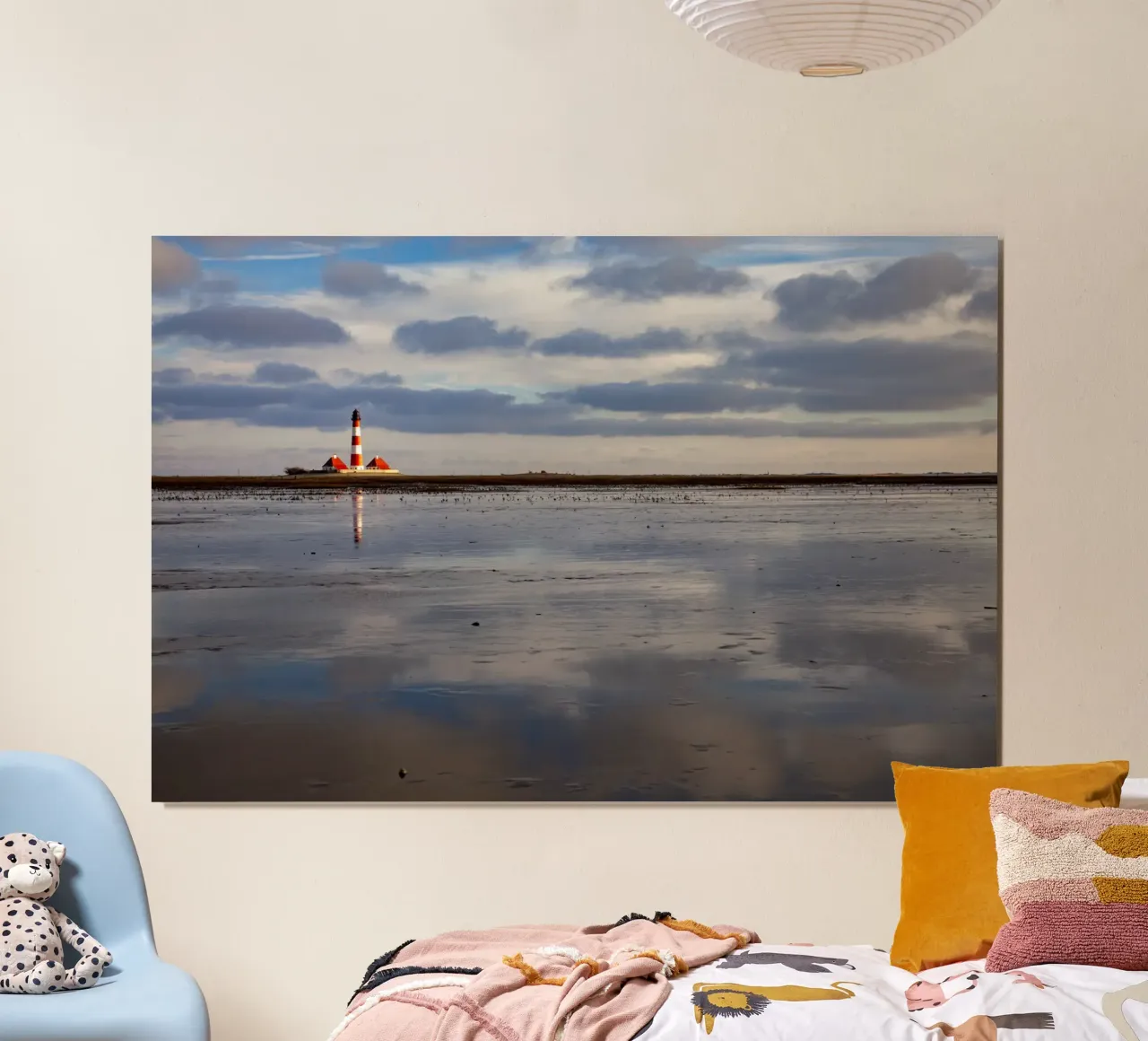 Leuchtturm Westerhever carta hahnemühle da Reisefotografie - Bilder aus aller Welt