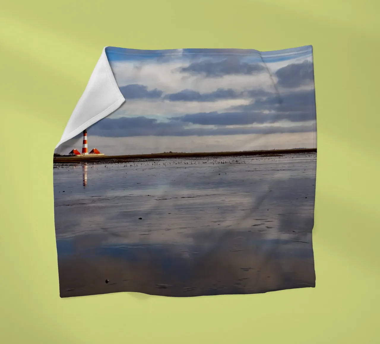 Leuchtturm Westerhever coperta in pile da Reisefotografie - Bilder aus aller Welt