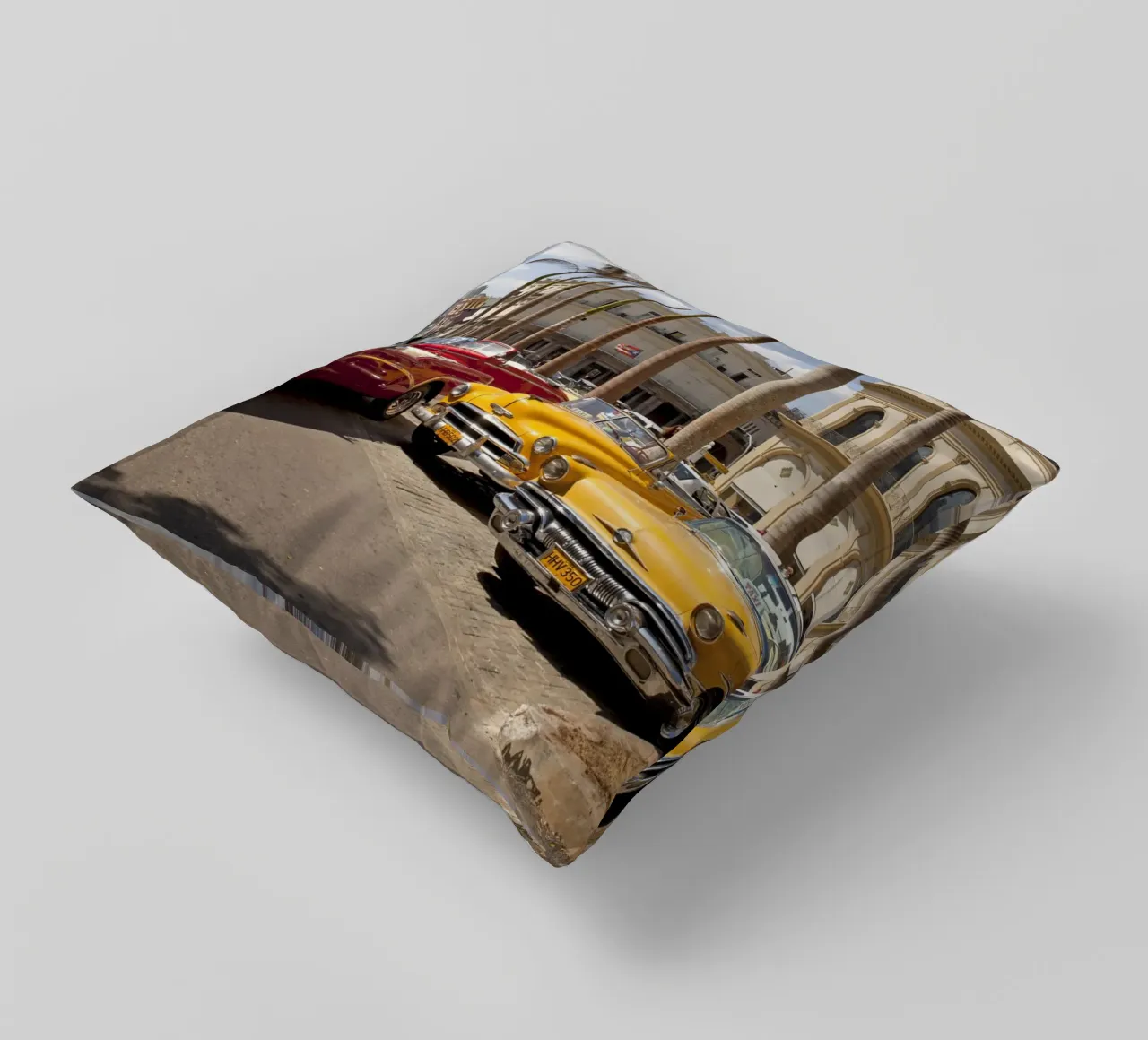 Oldtimer in Havanna cuscino da Reisefotografie - Bilder aus aller Welt