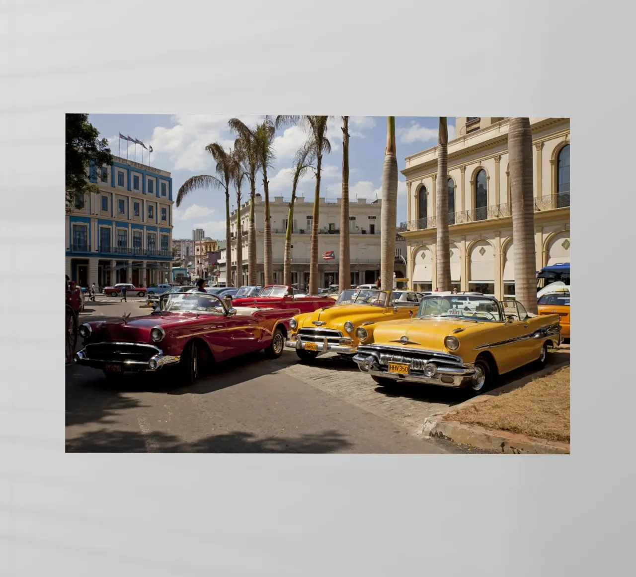 Oldtimer in Havanna pellicola backlit da Reisefotografie - Bilder aus aller Welt