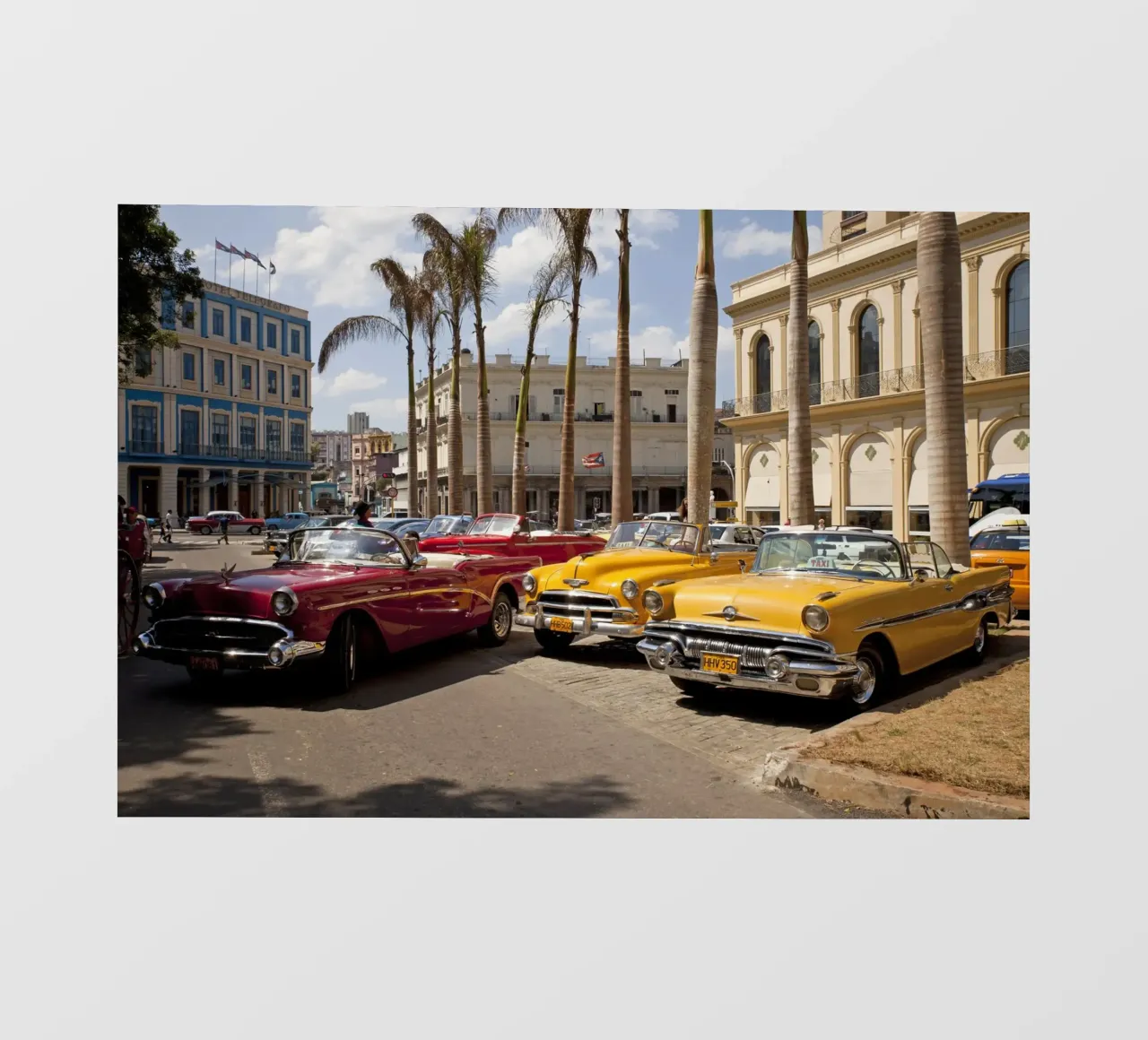Oldtimer in Havanna pellicola backlit da Reisefotografie - Bilder aus aller Welt