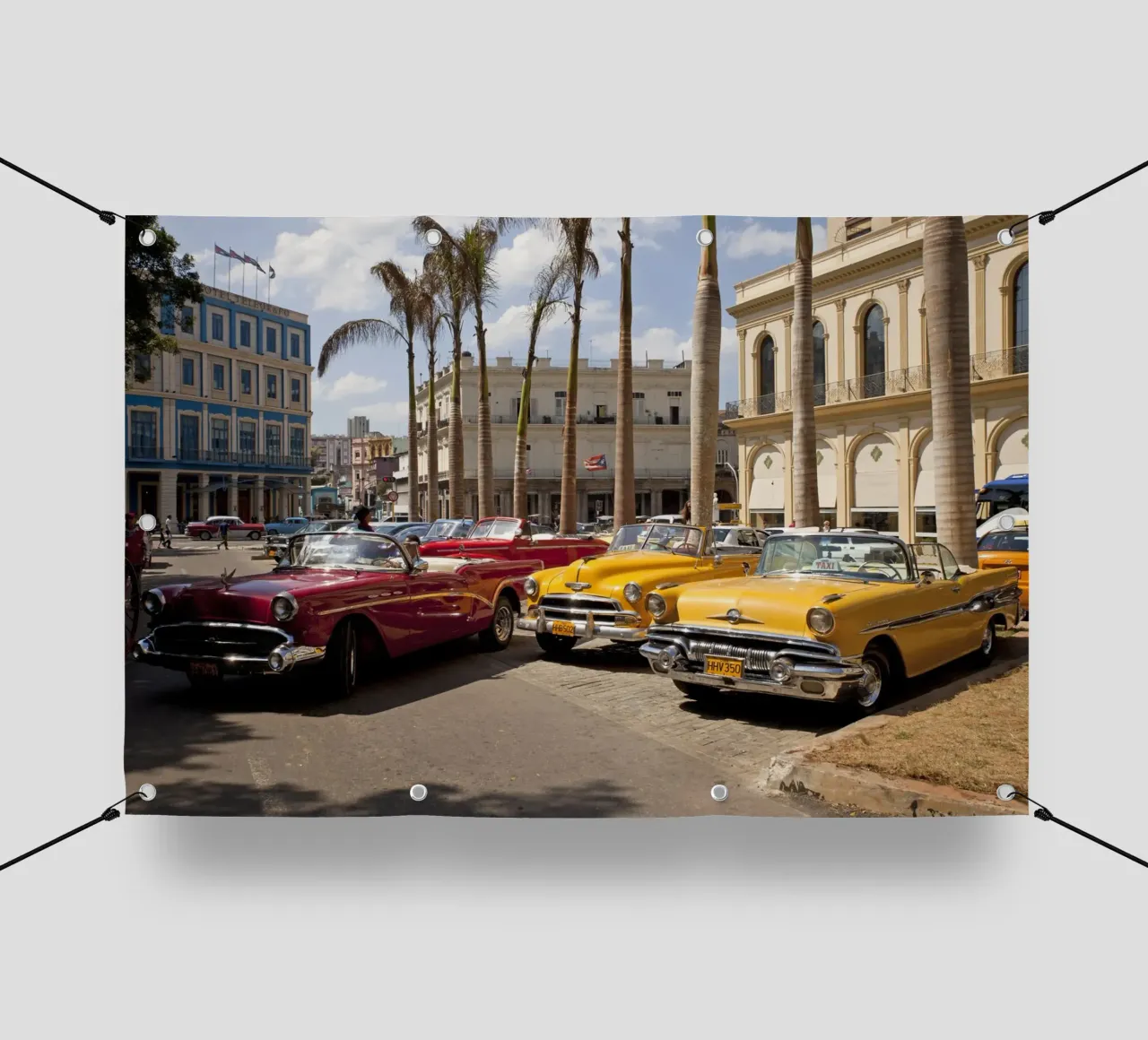 Oldtimer in Havanna telo in pvc da Reisefotografie - Bilder aus aller Welt