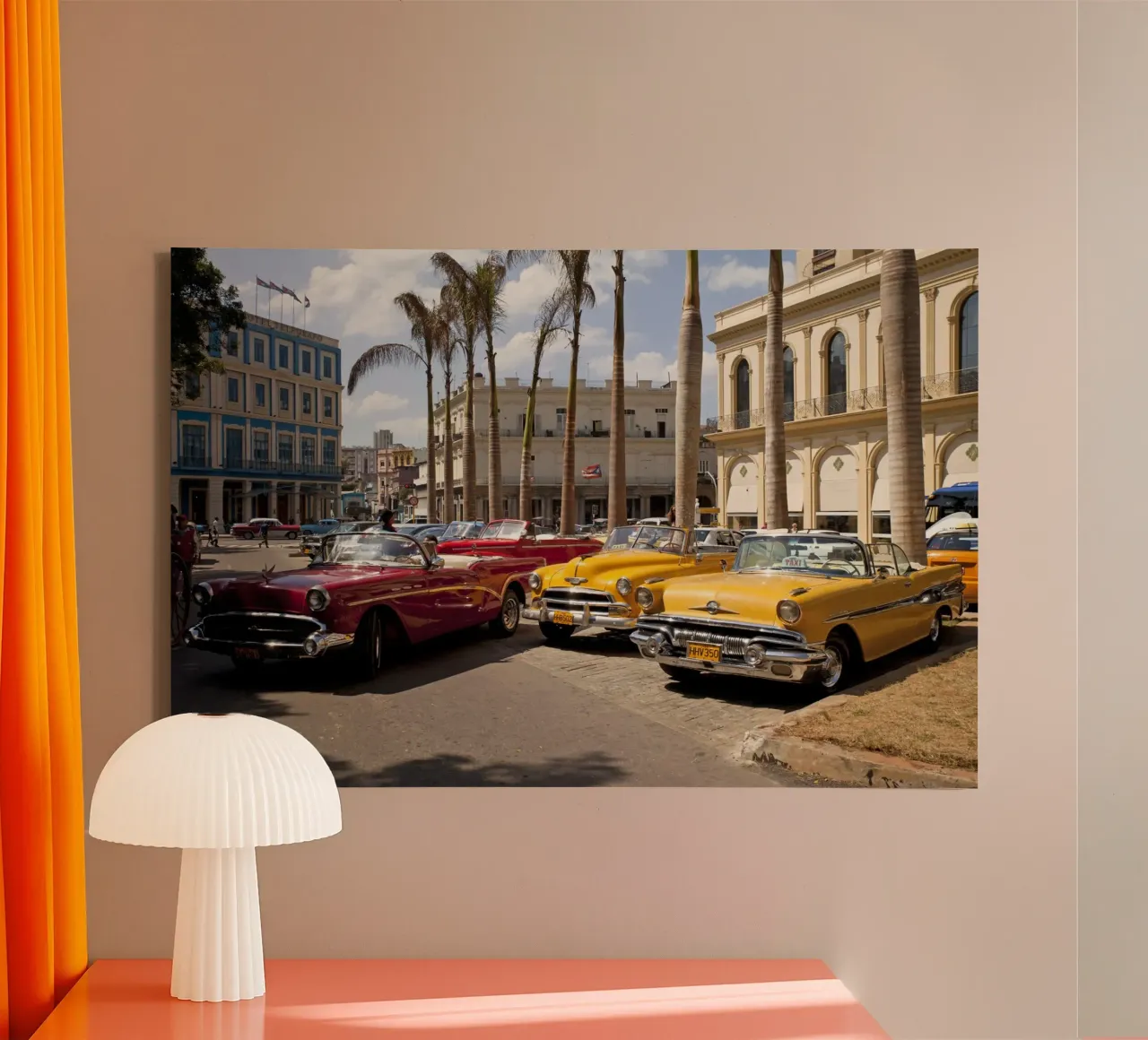 Oldtimer in Havanna tela da Reisefotografie - Bilder aus aller Welt