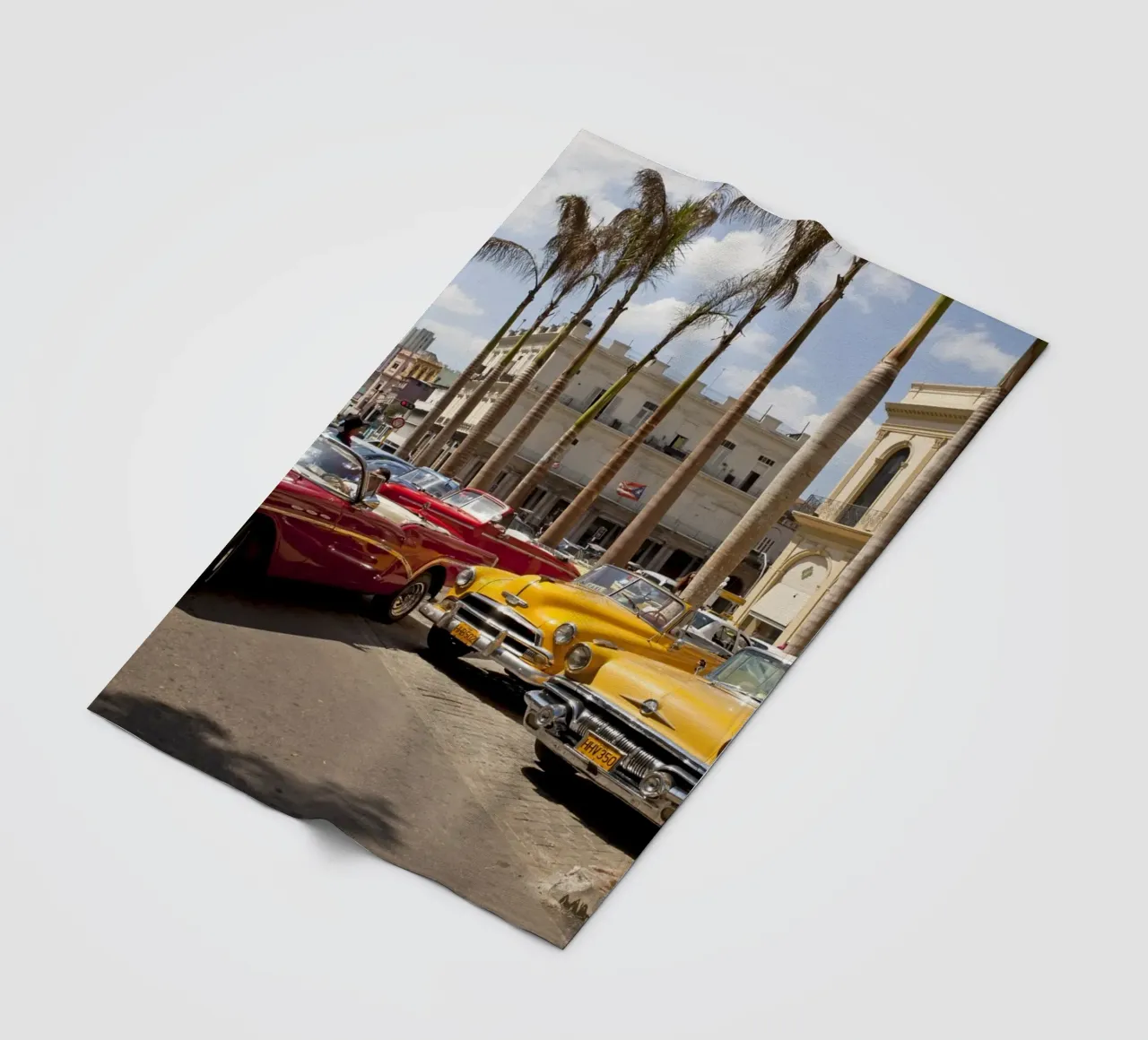 Oldtimer in Havanna coperta in pile da Reisefotografie - Bilder aus aller Welt