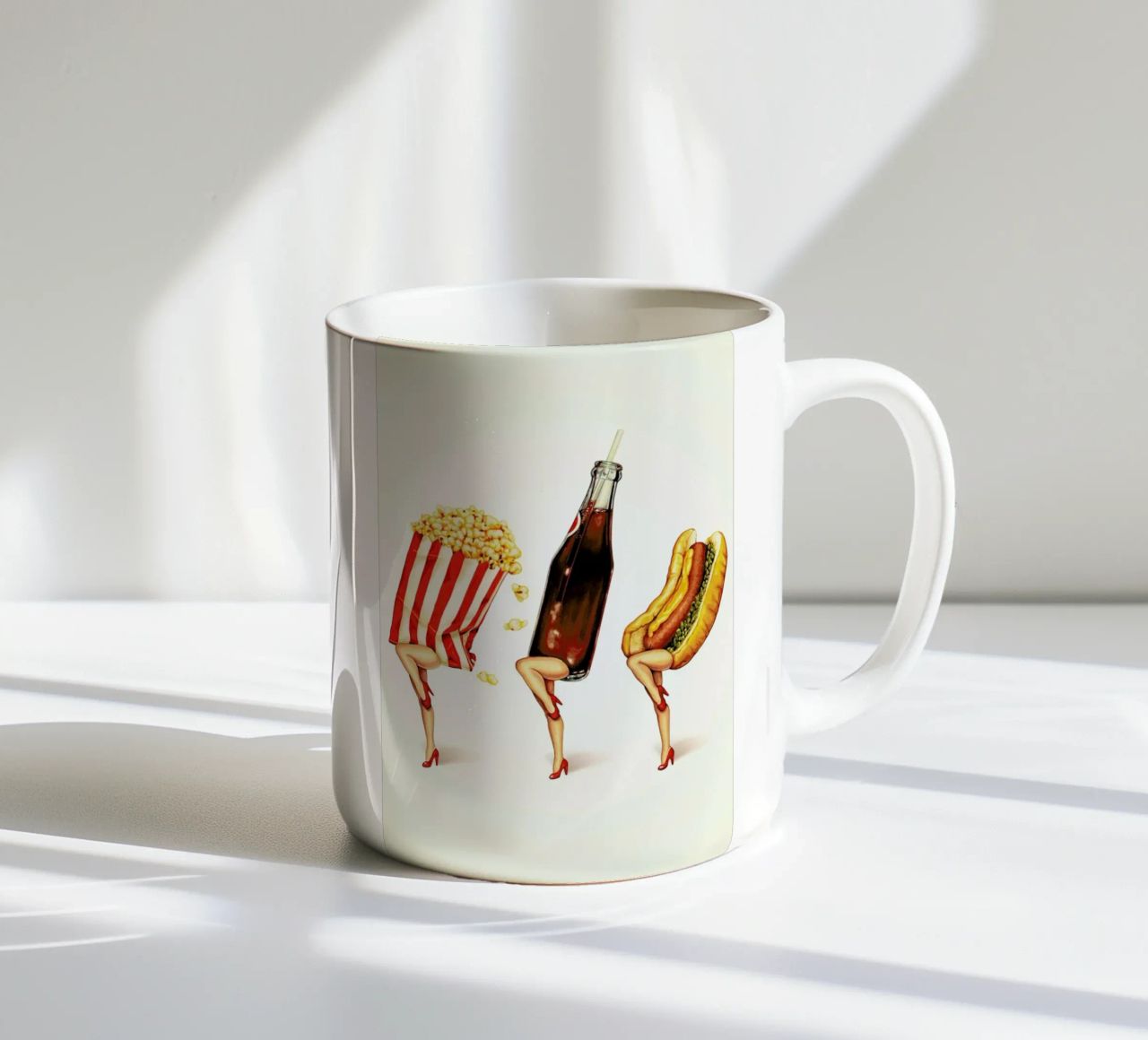 Lets All Got Other Lobby tazza in ceramica da Kelly Gilleran
