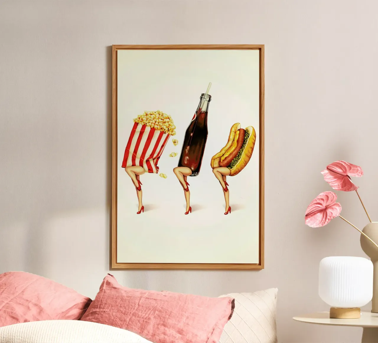 Lets All Got Other Lobby Alu-Dibond von Kelly Gilleran