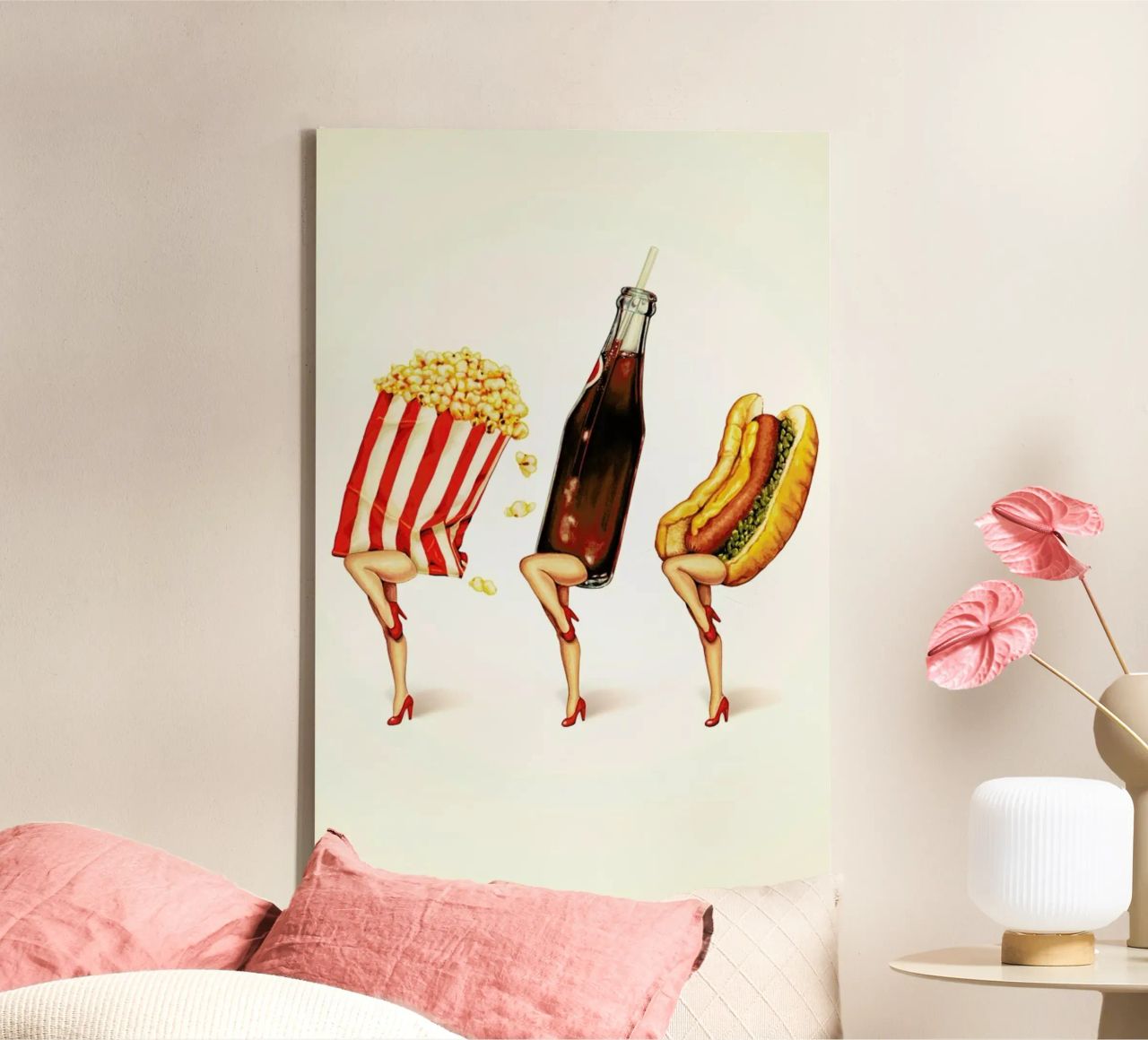 Lets All Got Other Lobby canvas by Kelly Gilleran