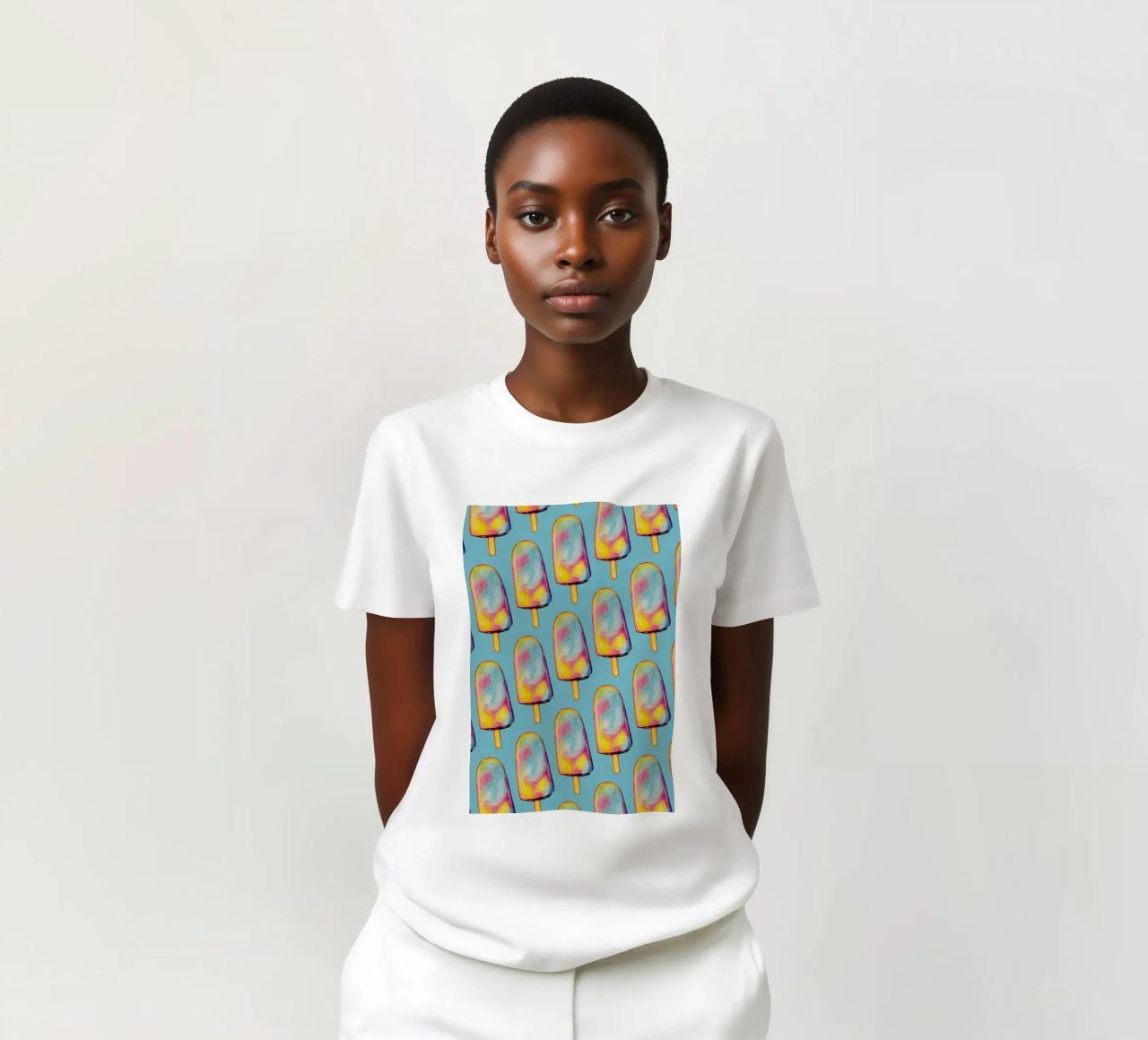 Rainbow Paddle Pop t-shirt da Kelly Gilleran