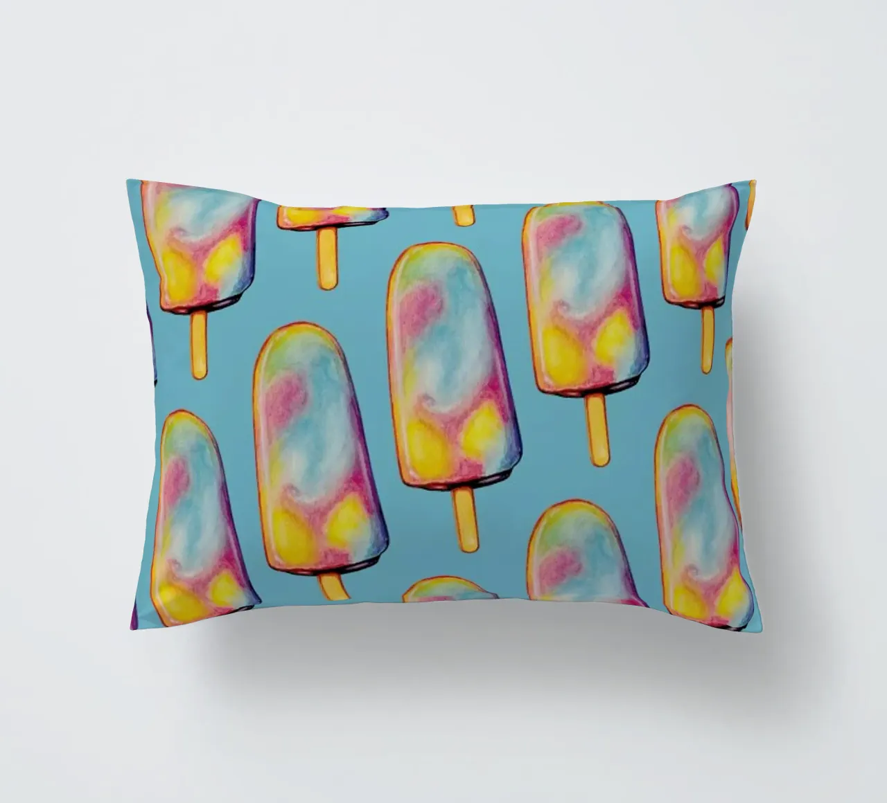 Rainbow Paddle Pop cuscino da Kelly Gilleran